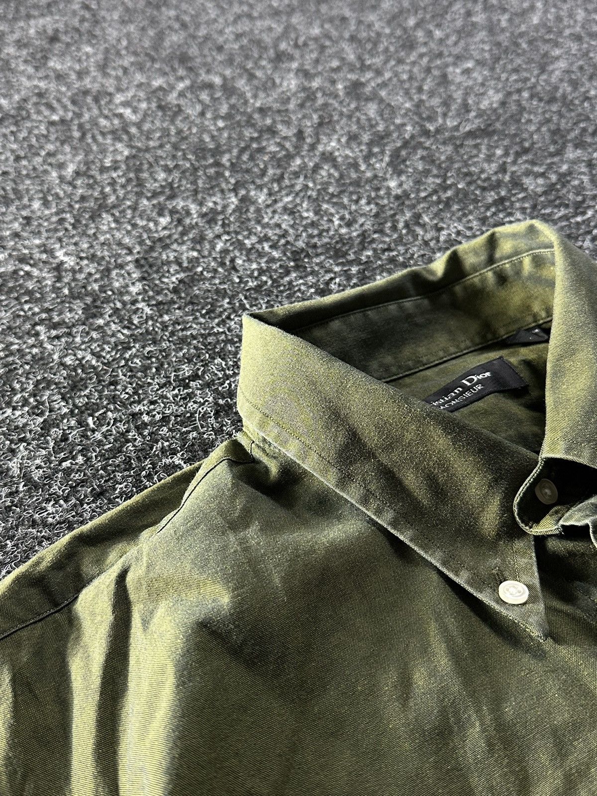 Dior × Vintage 🚨Vintage 90s Christian Dior Monsieur shirt LOGO AVANT-GARDE Size US L / EU 52-54 / 3 - 3 Thumbnail