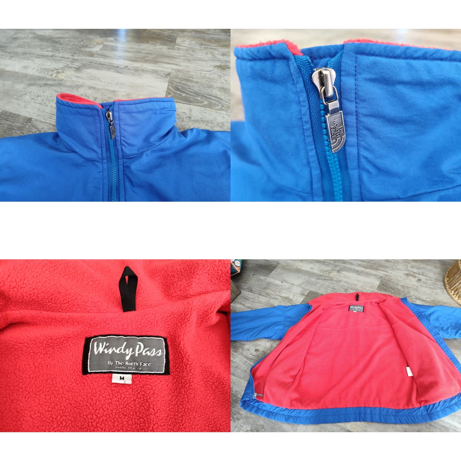 Vintage Windy Pass by The North Face Vtg Fleece Lined Jacket Medium Parka USA Made Size US M / EU 48-50 / 2 - 8 Thumbnail