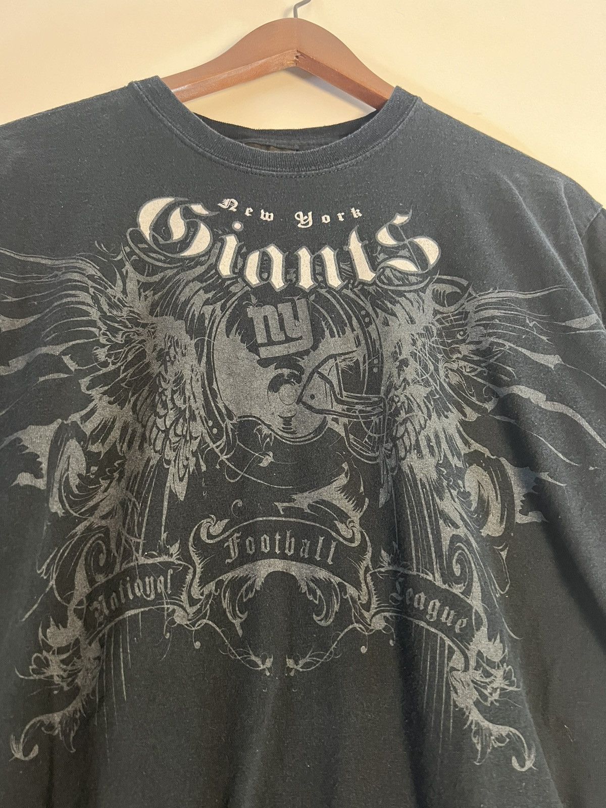 NFL × Tapout 00S 🏈New York Giants🏈 vintage shirt Size US L / EU 52-54 / 3 - 2 Thumbnail