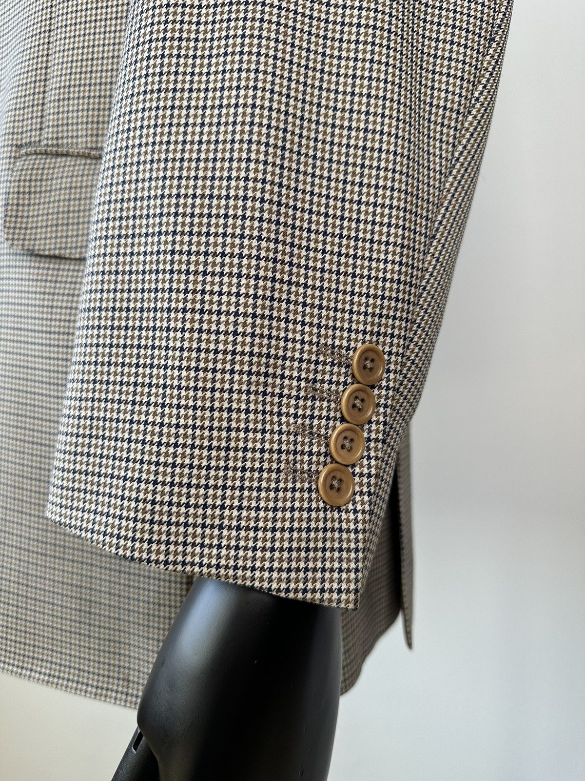 Aquascutum Vintage AQUASCUTUM Classic Check Blazer Jacket size 42S Size 42S - 7 Thumbnail