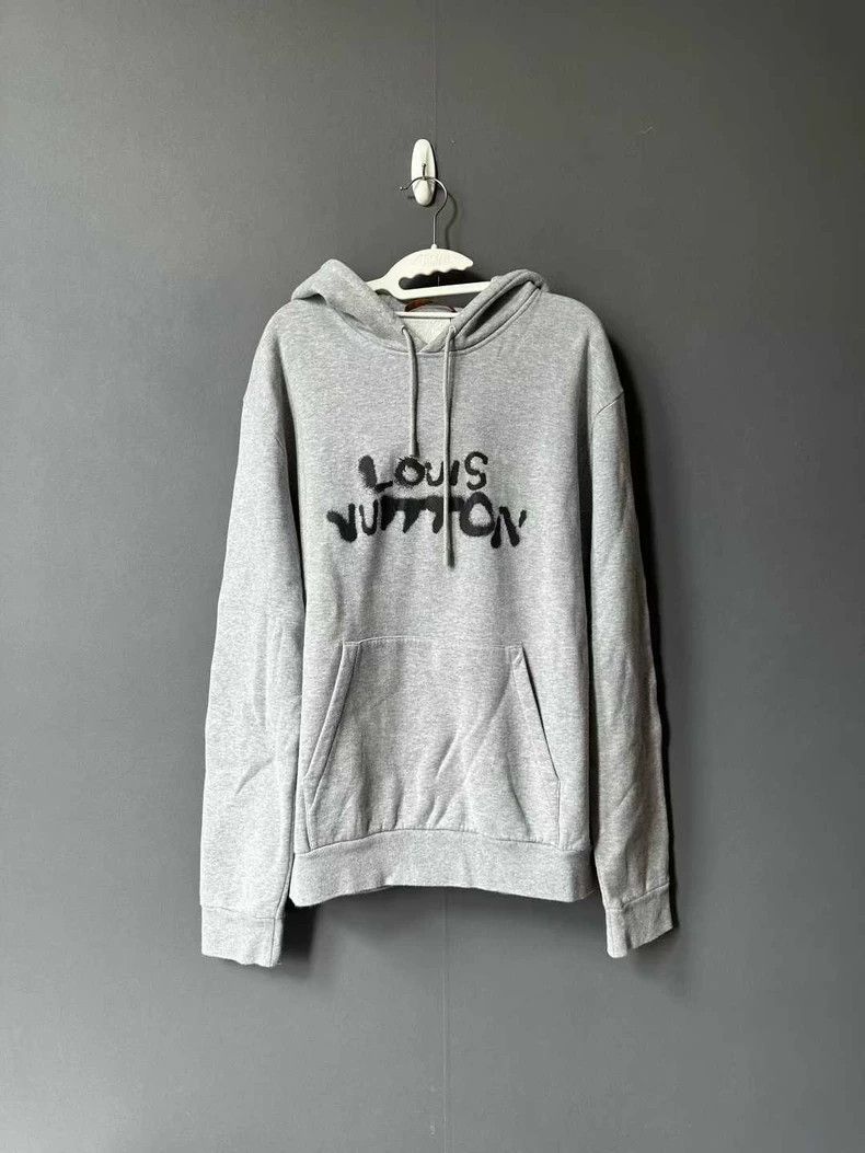 Louis Vuitton Louis Vuitton Grey Hoodie Size US XL / EU 56 / 4 - 1 Thumbnail