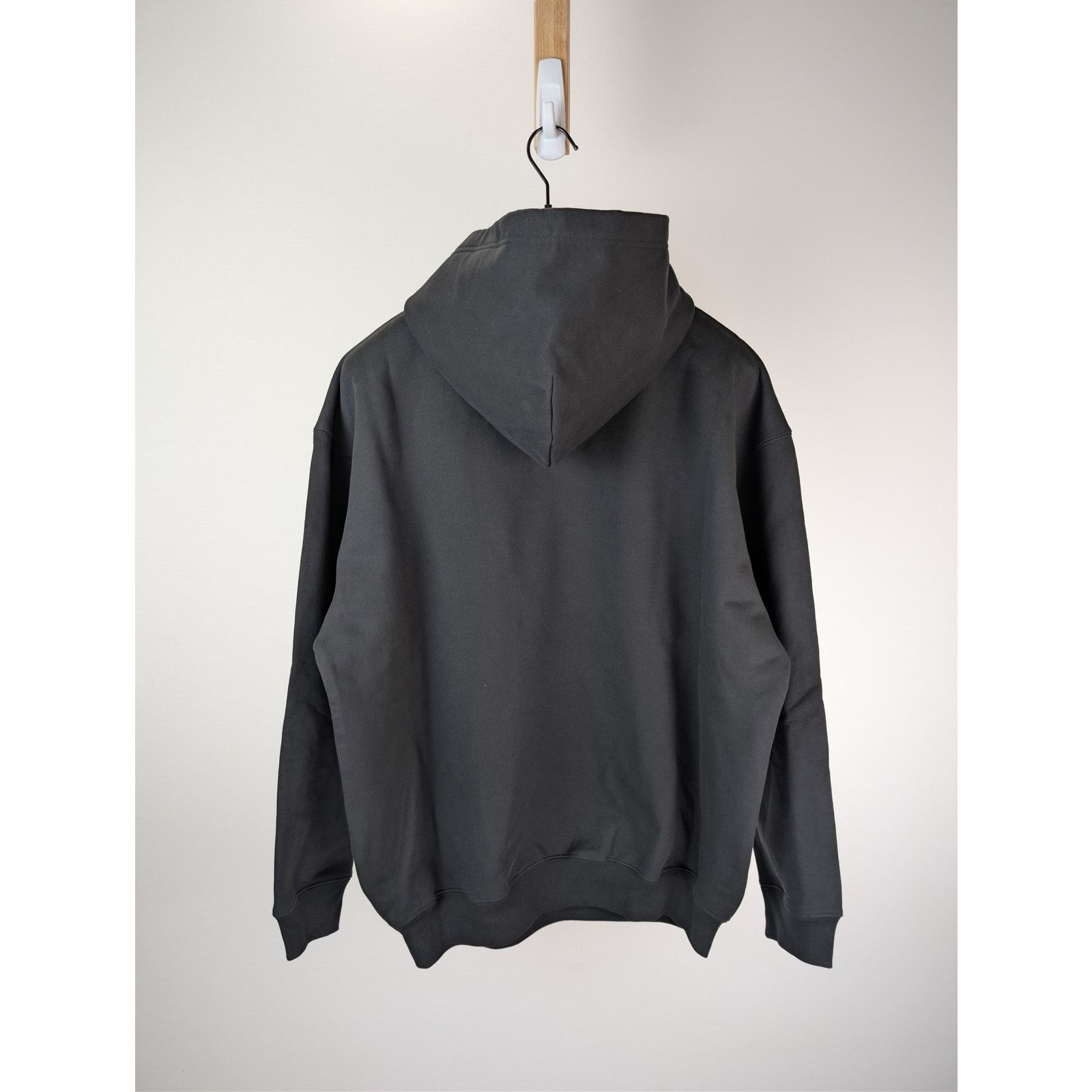 Balenciaga o1rshd1 BB Corp Molleton Bouclette Medium Fit Hoodie Black Size US L / EU 52-54 / 3 - 10 Thumbnail