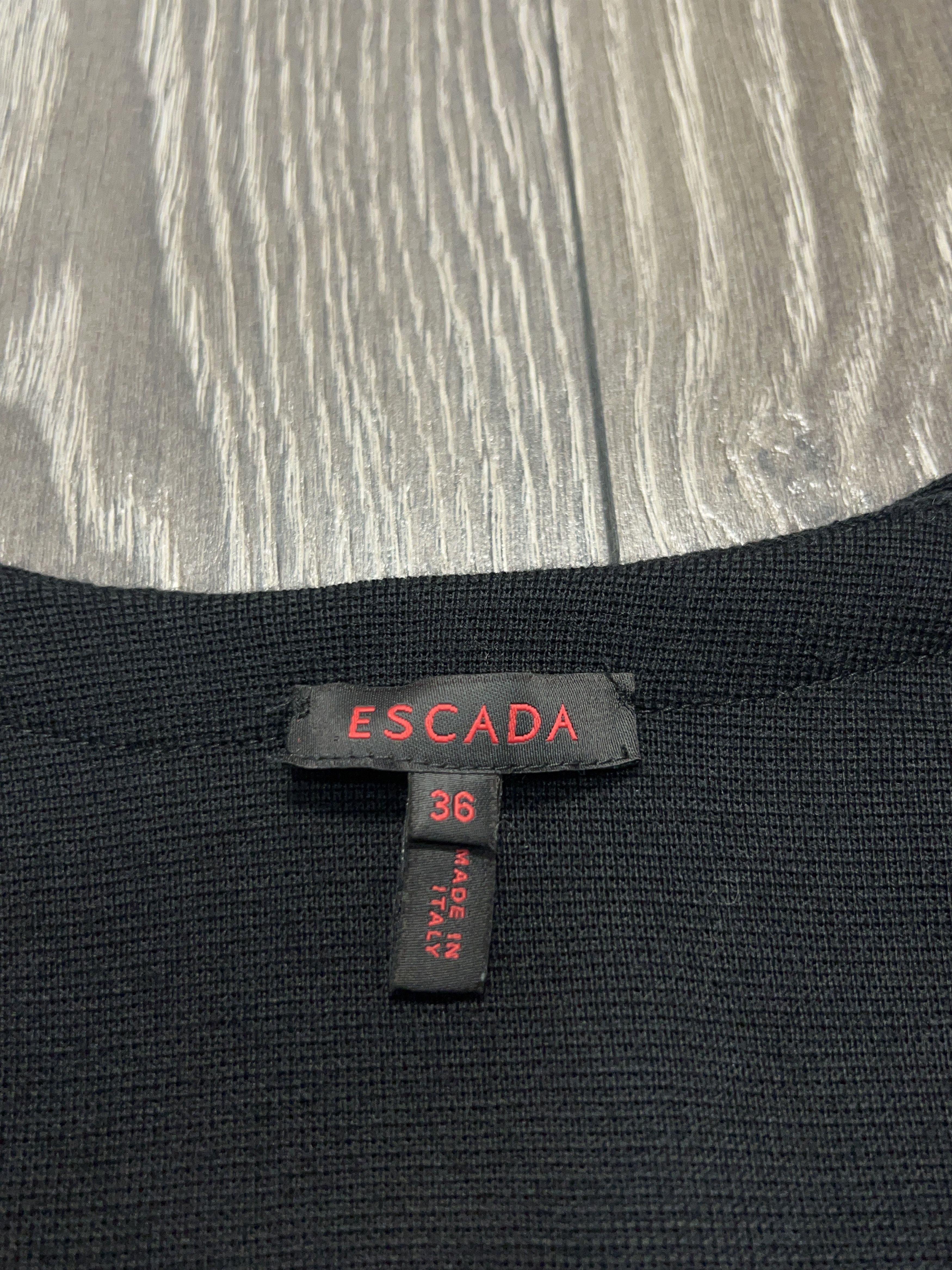 Escada Sweater Cardigan Snap Button Closure Studded Size 36 S Size M / US 6-8 / IT 42-44 - 5 Thumbnail