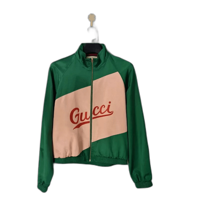 Gucci Gucci Green Zipper Jacket with Logo-yf Size US M / EU 48-50 / 2 - 1 Thumbnail