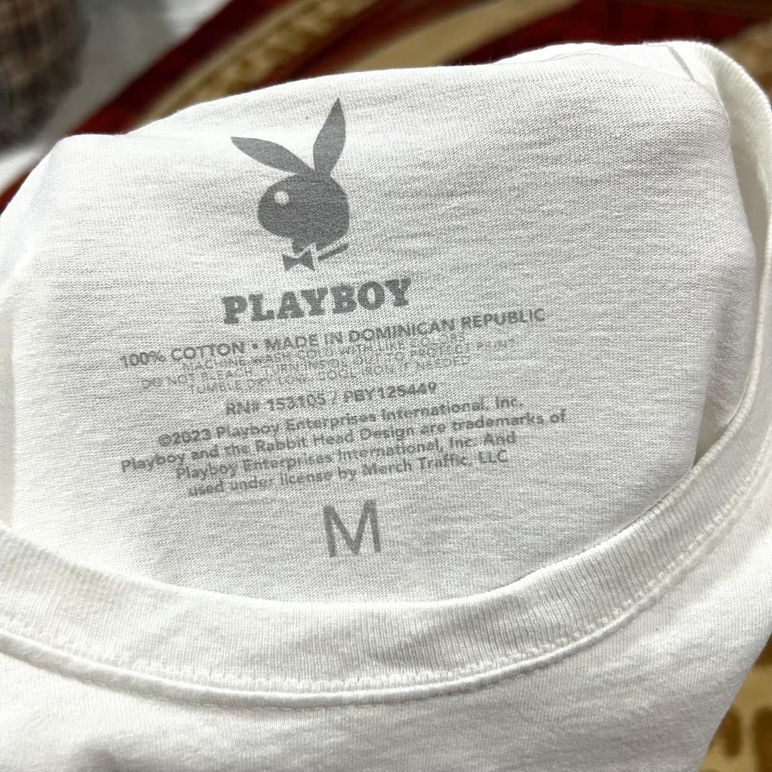 Naked & Famous Vintage Playboy Famous Porno Celebrities Naked T Shirt Size US L / EU 52-54 / 3 - 7 Thumbnail