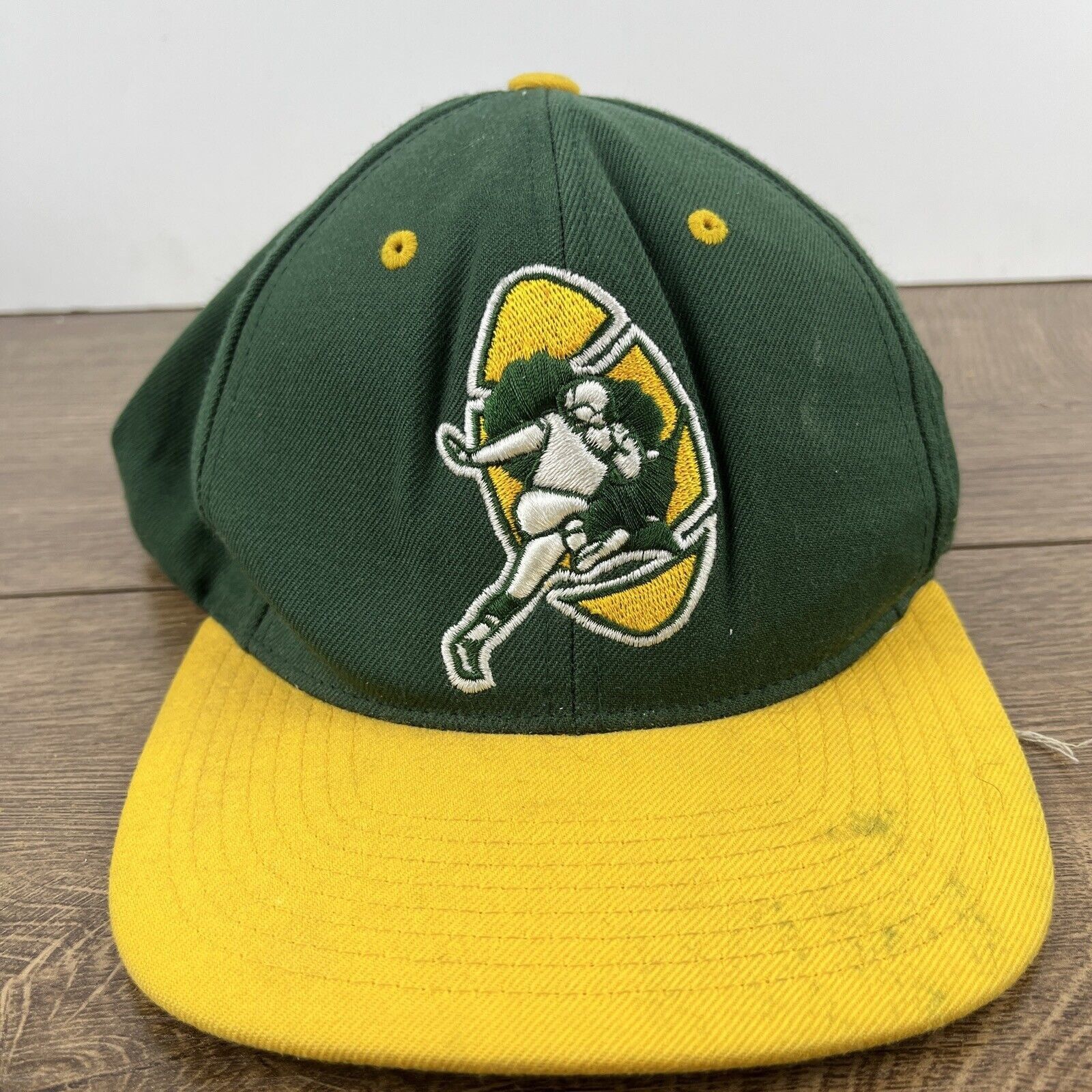 Mitchell & Ness Vintage Green Bay Packers Hat Green Hat Snapback Adjustable Size ONE SIZE - 2 Thumbnail