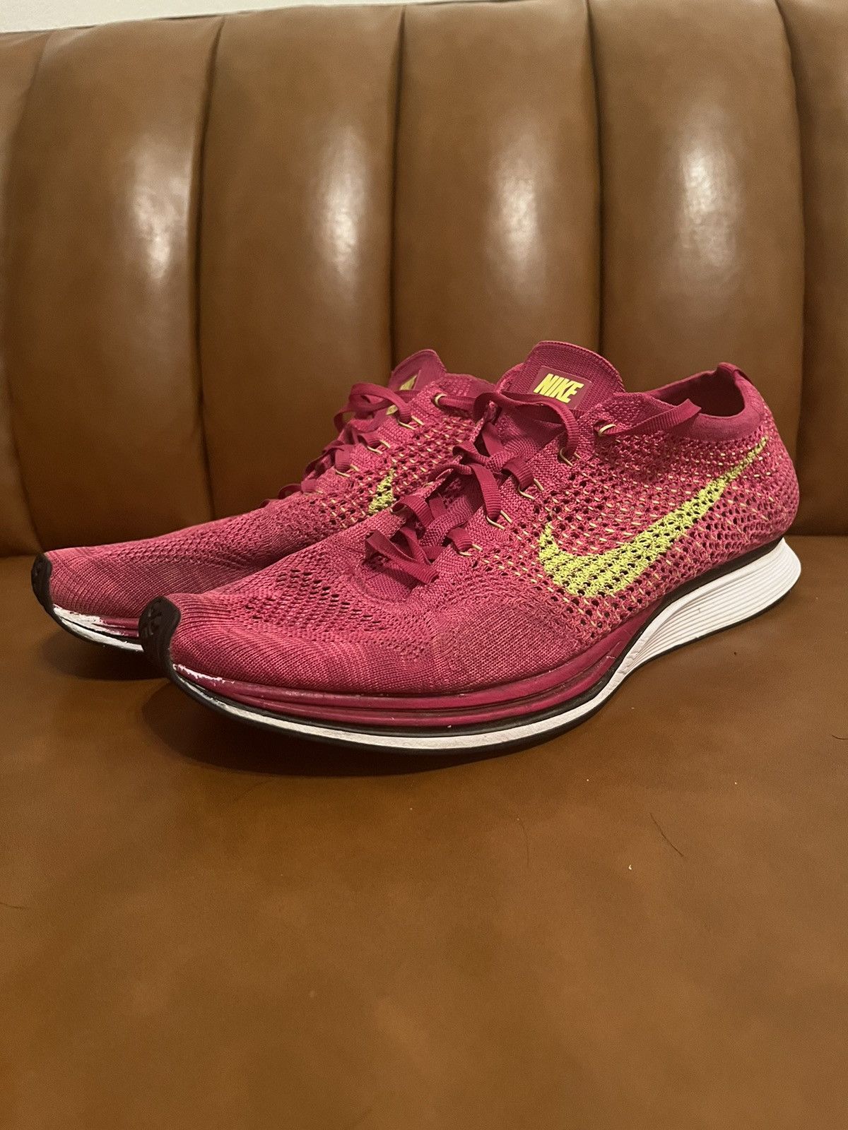 Nike flyknit best sale racer fireberry