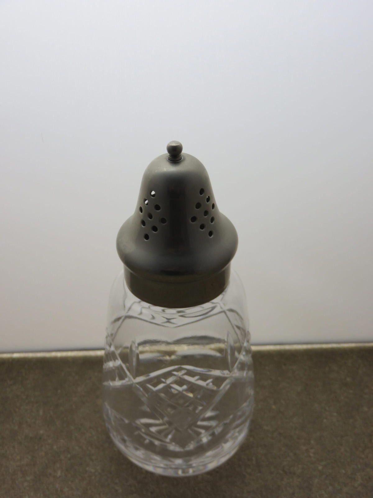 Other Edinburgh Crystal Cut Glass Silver Plated Top Sugar Shaker Size ONE SIZE - 4 Thumbnail