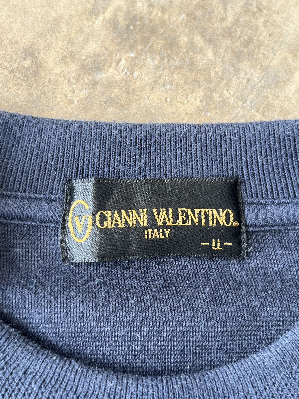 Gianni Valentino Vintage Gianni Valentino Embroidery Logo Sweatshirt Size US XL / EU 56 / 4 - 6 Thumbnail