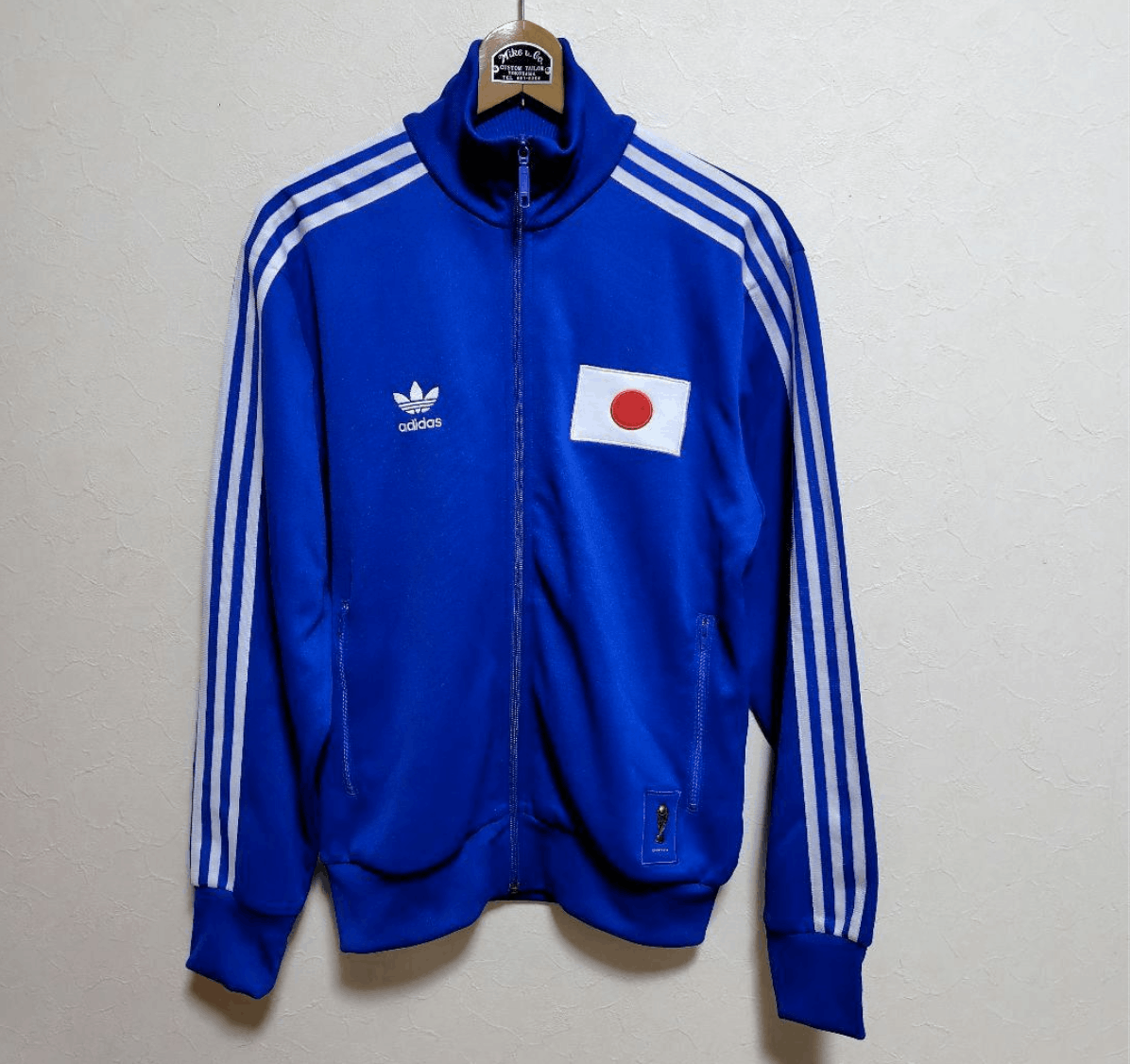 Image of Adidas Track Jacket Nippon Blue Size S Trefoil Logo, Men's