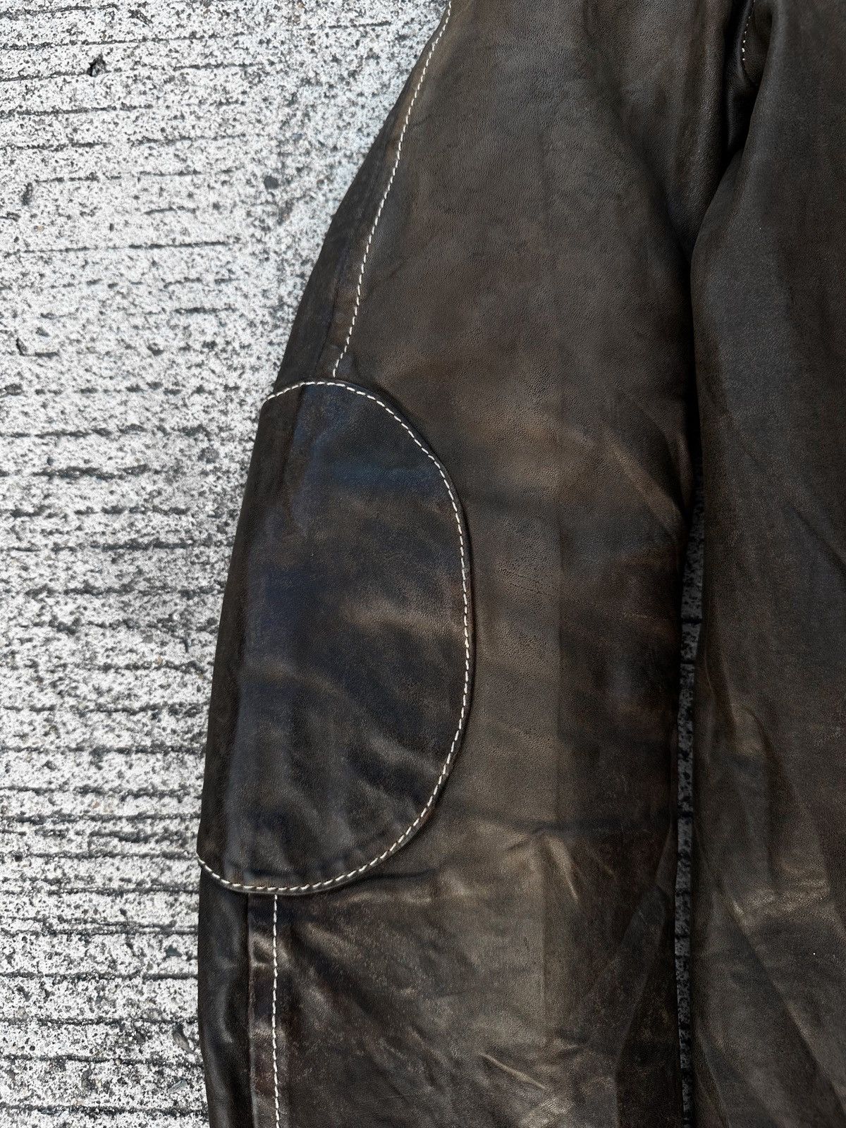 Carol Christian Poell Fw04/05 Overlock Proto Leather Jacket LM/1986 Size US S / EU 44-46 / 1 - 16 Thumbnail