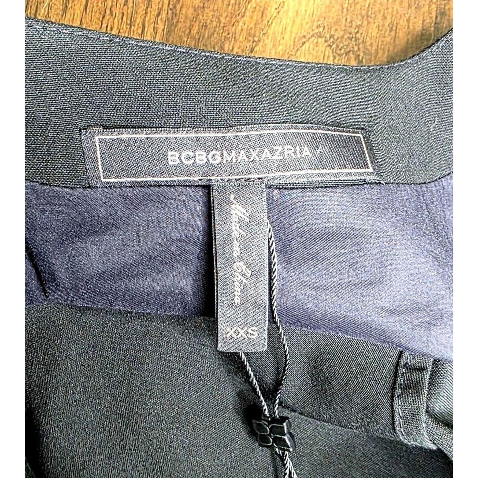 Bcbgmaxazria BCBGMAXAZRIA - Sleeveless Romper Black - XXS Size 24" / US 00 / IT 34 - 5 Thumbnail