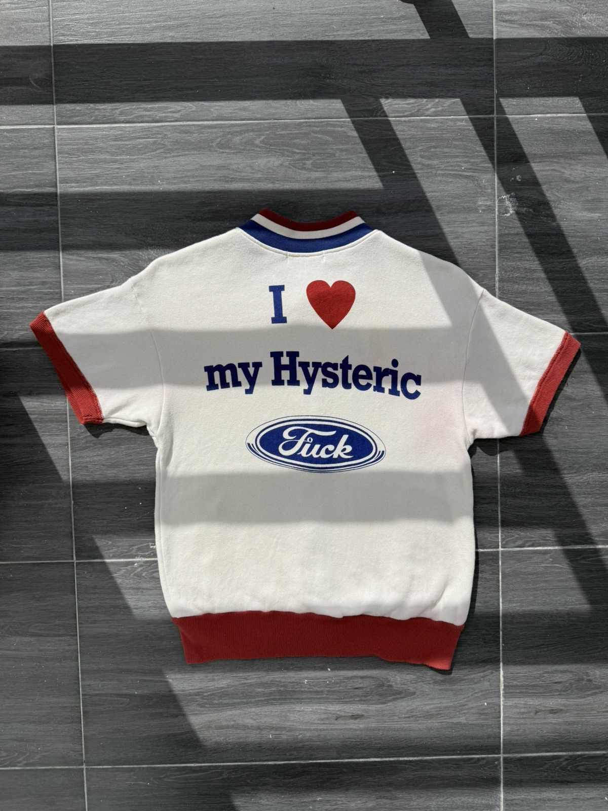 Hysteric Glamour Vintage 1990s I ❤️ Hysteric Glamour "FUCK" Shirt Size US S / EU 44-46 / 1 - 2 Thumbnail