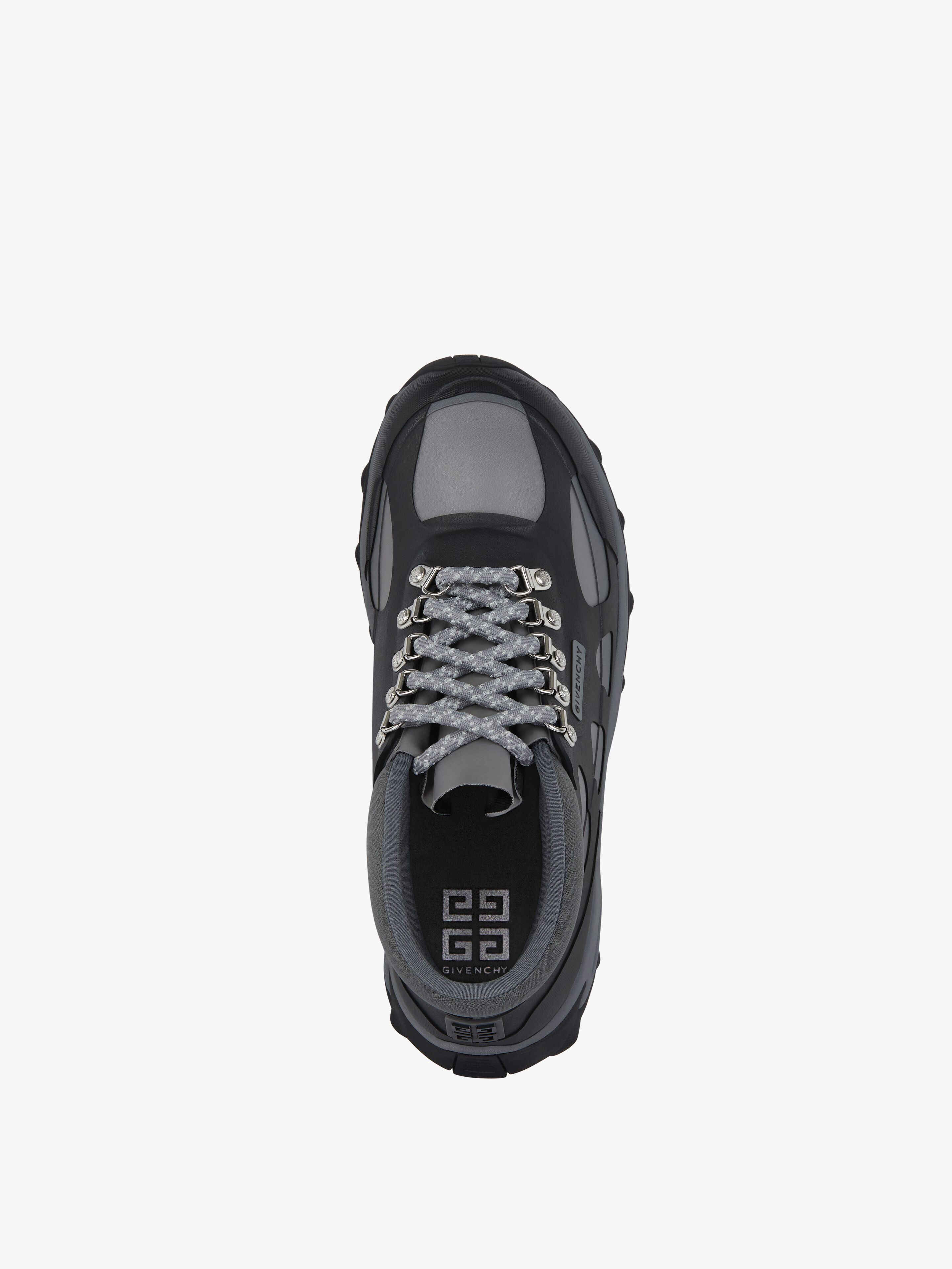Givenchy o1lv12m1025 Bogs Low Lace-Up Hiking Boot in Black Size US 10 / EU 43 - 5 Thumbnail