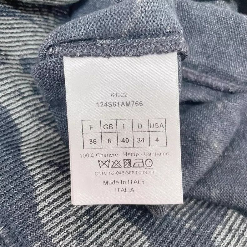 Dior Dior Gray printed knitted short sleeves Size XS / US 0-2 / IT 36-38 - 6 Thumbnail