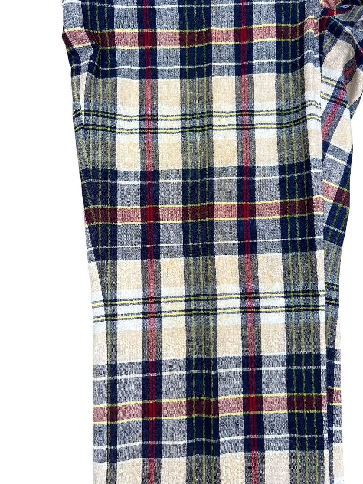 Corbin 60s 70s Hand Woven India Madras by Corbin Talon Zip Trouser Size US 36 / EU 52 - 7 Thumbnail
