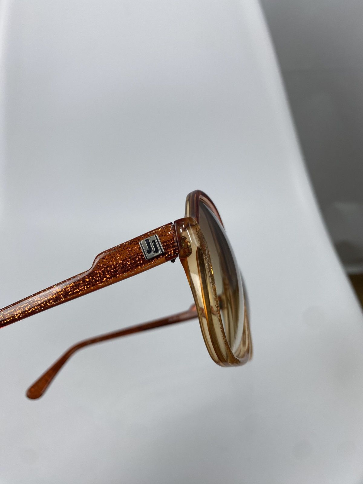 Charles Jourdan J Jourdan Paris Glitter Sunglasses Retro Playboy Vintage Size ONE SIZE - 11 Thumbnail