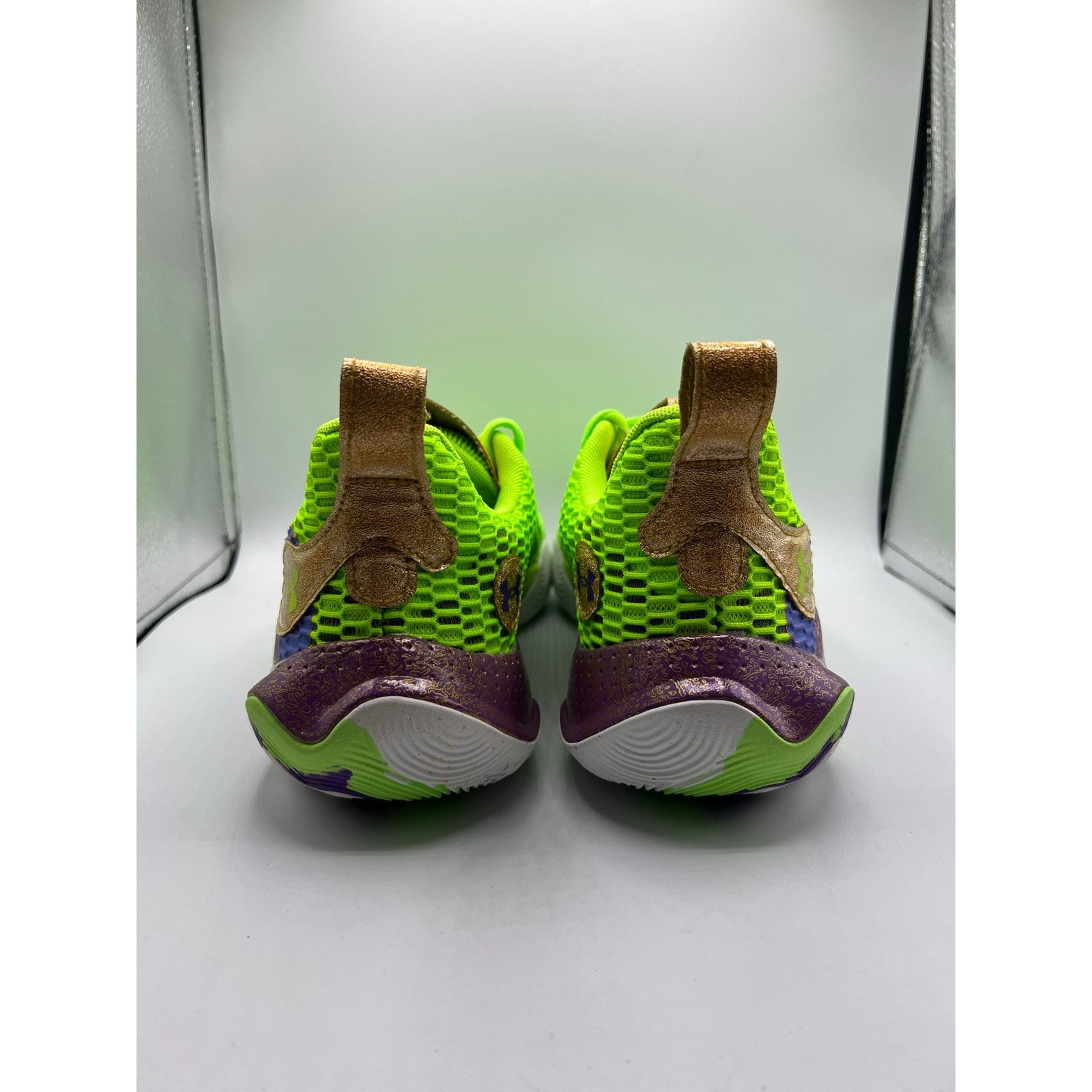 Under Armour Under Armour Anatomix Spawn 2 Green Gold 3025239-300 Men Size US 9 / EU 42 - 4 Thumbnail