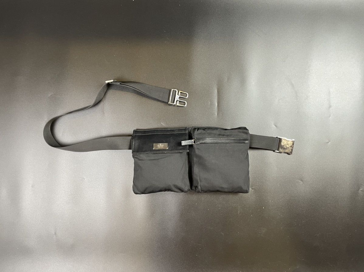 Gucci Gucci Black Nylon Belt Bag Size ONE SIZE - 3 Thumbnail