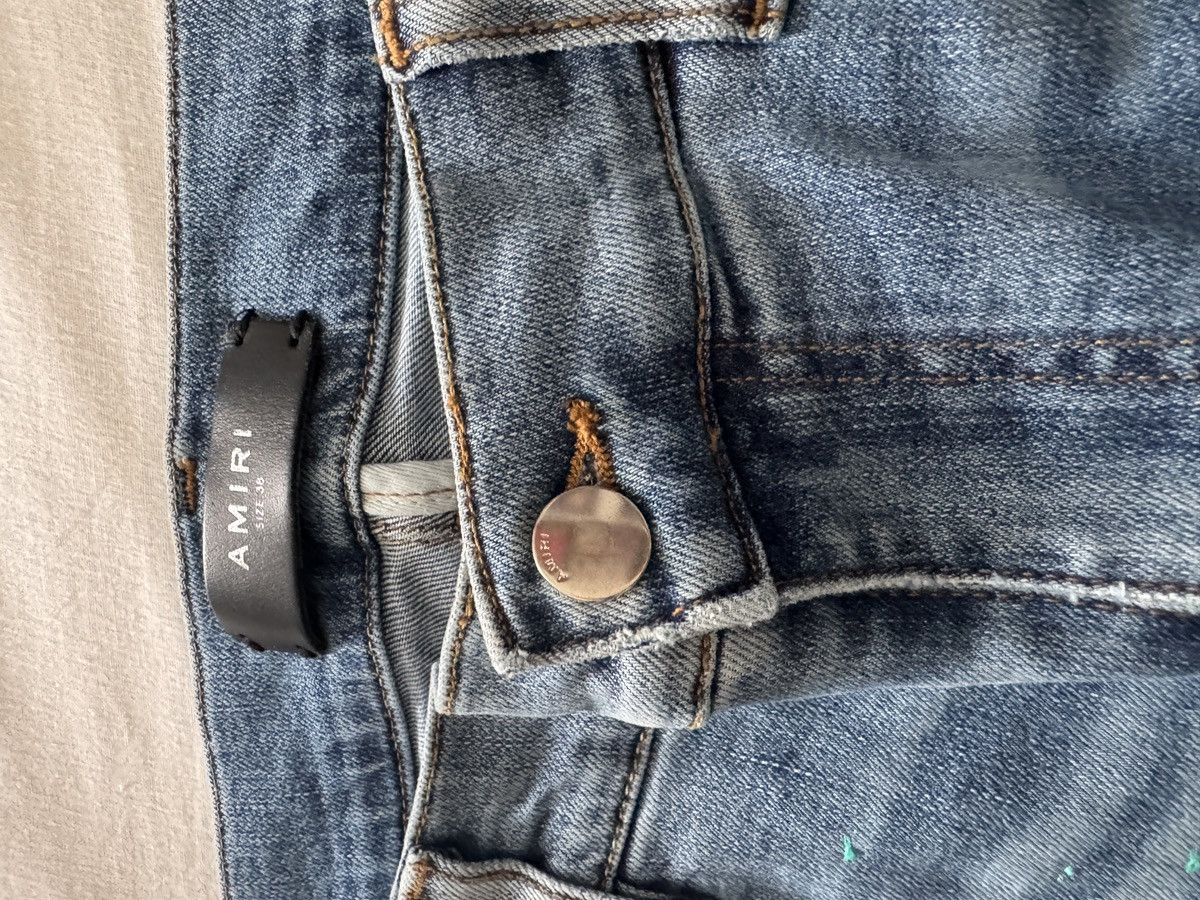 Amiri Painted AMIRI threaded jeans Size US 38 / EU 54 - 3 Thumbnail
