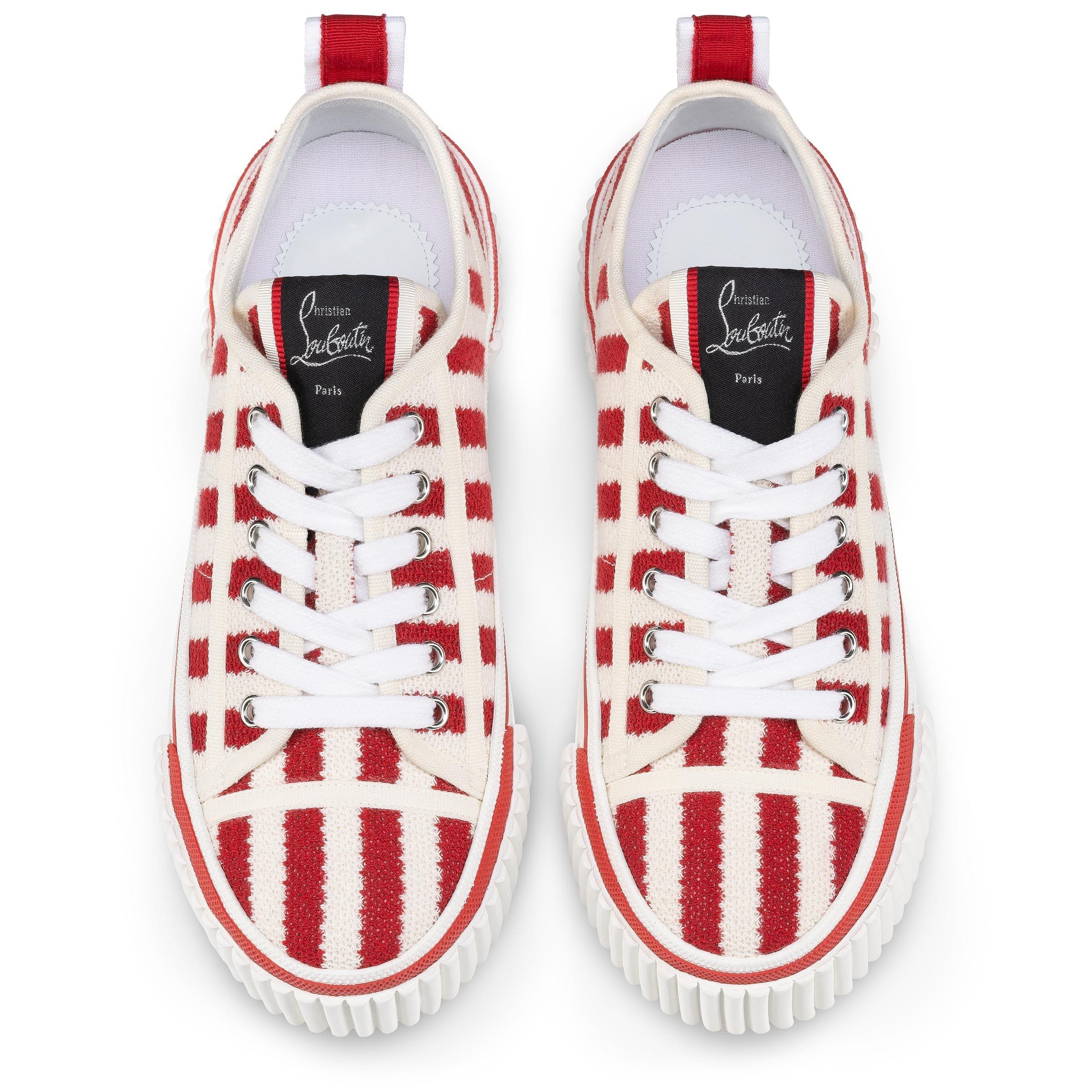 Christian Louboutin o1bcso1str0825 Pedro Junior Flat in White Size US 7 / EU 40 - 5 Thumbnail