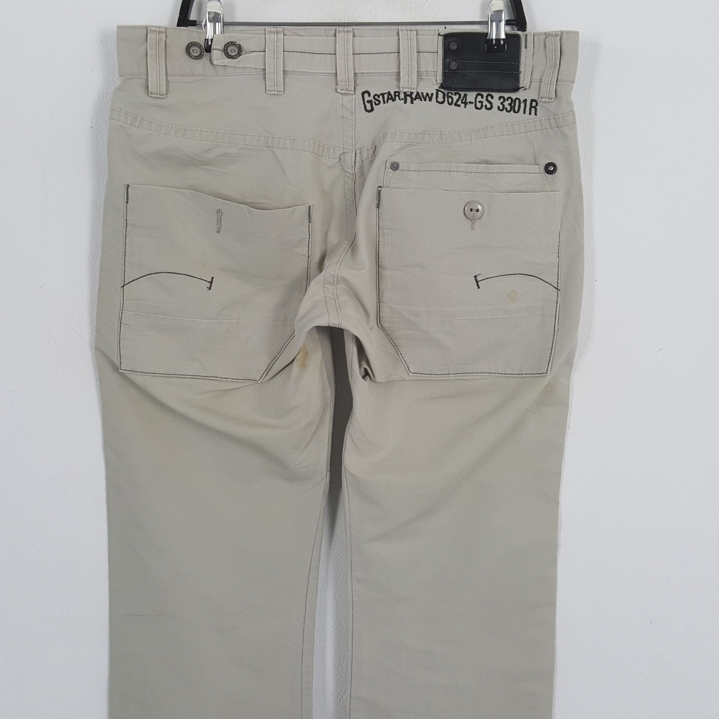 G-Star × Vintage G-STAR RAW Streetwear Style Pants Size US 36 / EU 52 - 5 Thumbnail