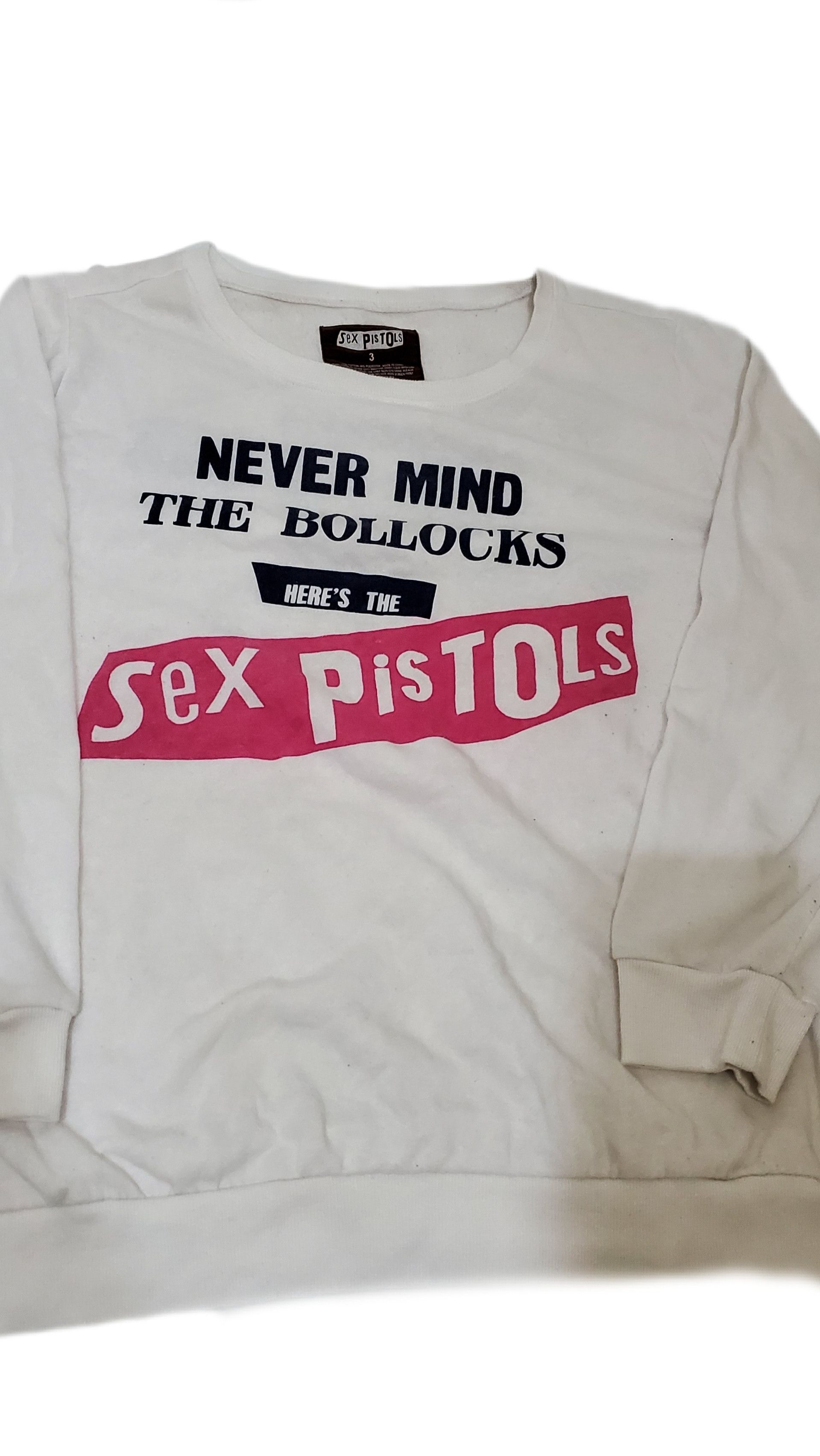 Band Tees Sex Pistols Nevermind The Bollocks Sweatshirt Size XL / US 12-14 / IT 48-50 - 2 Thumbnail