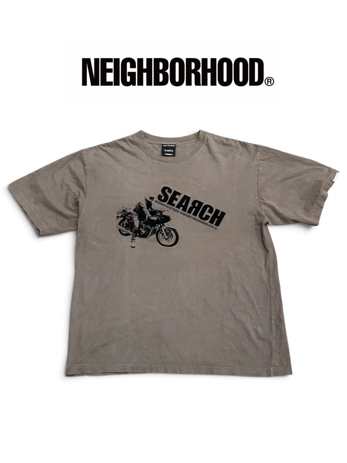 Neighborhood SS2002 Neighborhood “Search 3204” Motorcycle T-Shirt Size US L / EU 52-54 / 3 - 1 Thumbnail