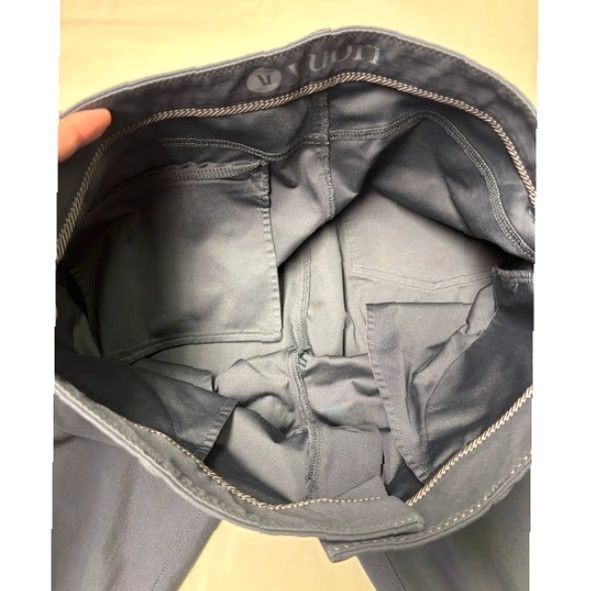 Vuori Vuori Ponto Performance Pants Gray Mens 32x27 Chino Straight Front Pockets Stretch Moisture Wicking Quick Dry Casual Workwear Travel Modern Fit Size US 32 / EU 48 - 4 Thumbnail