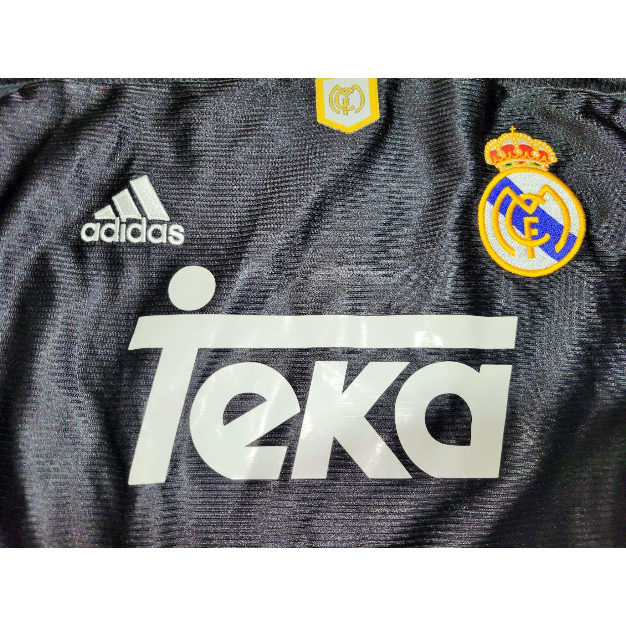 Redondo Real Madrid Away FINAL 1999 2000 Soccer Jersey XL
