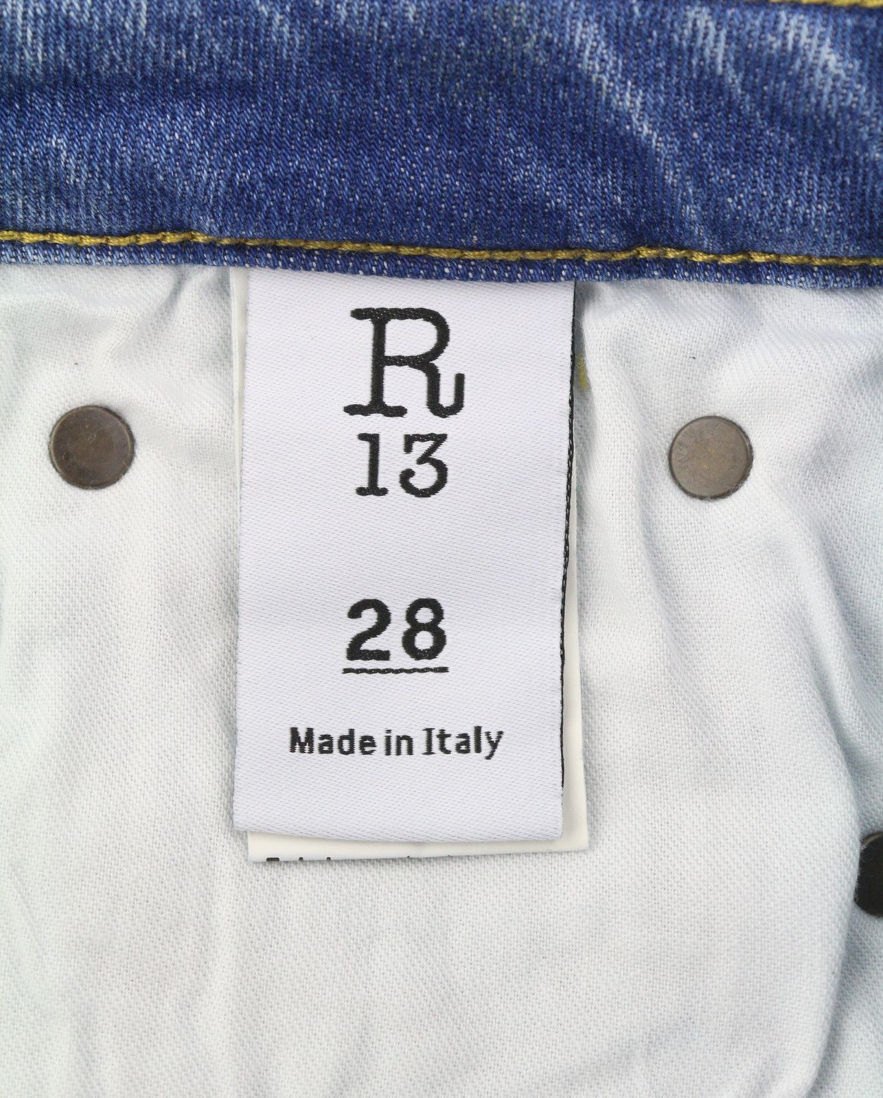R13 KICK FIT 28 Jasper Faded Flare PS26 88279 Size 28" / US 6 / IT 42 - 8 Thumbnail