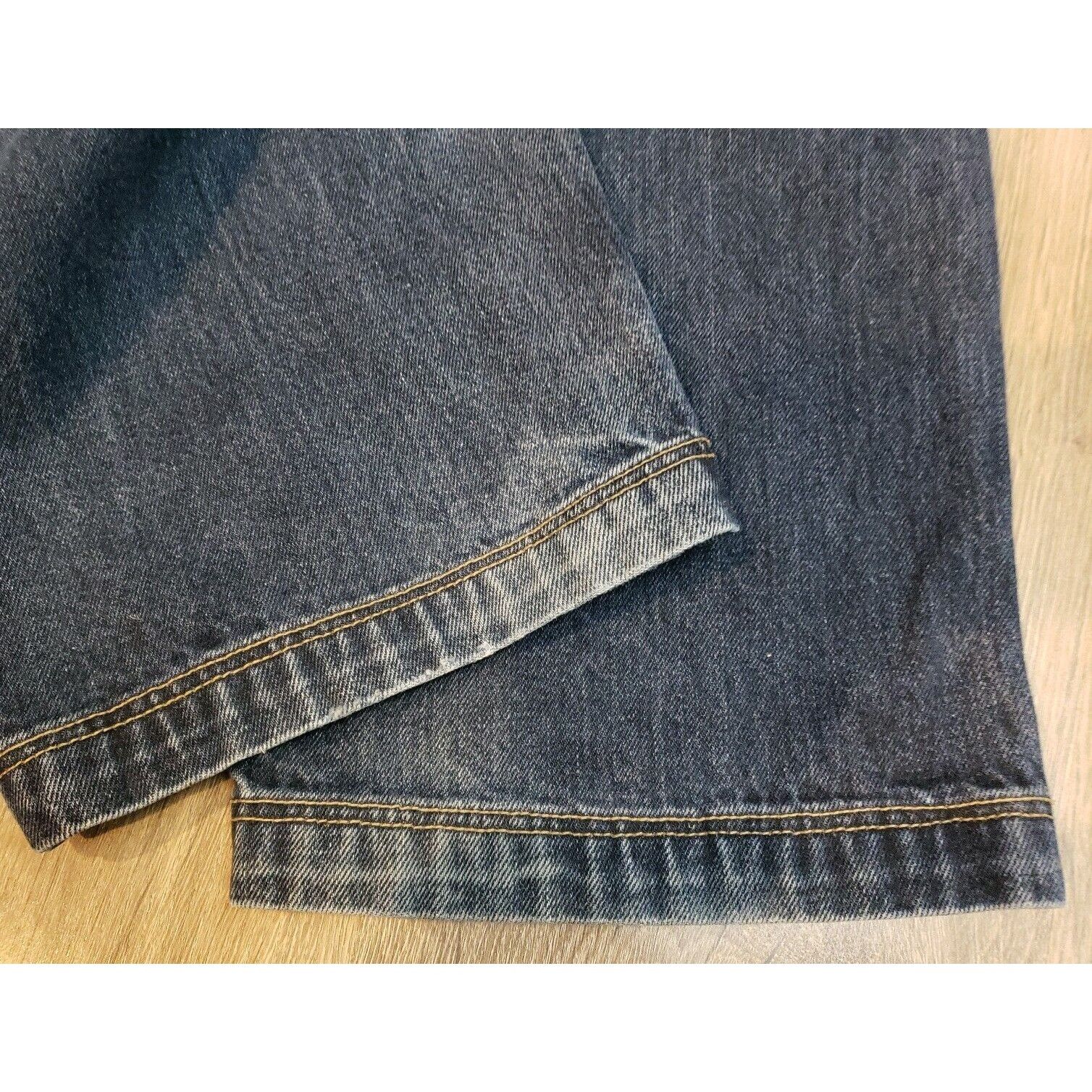 Vintage MOC Tapered Leg Baggy Blue Jeans Mens 36 x 31 80s Hip Hop Sk Size US 36 / EU 52 - 10 Thumbnail
