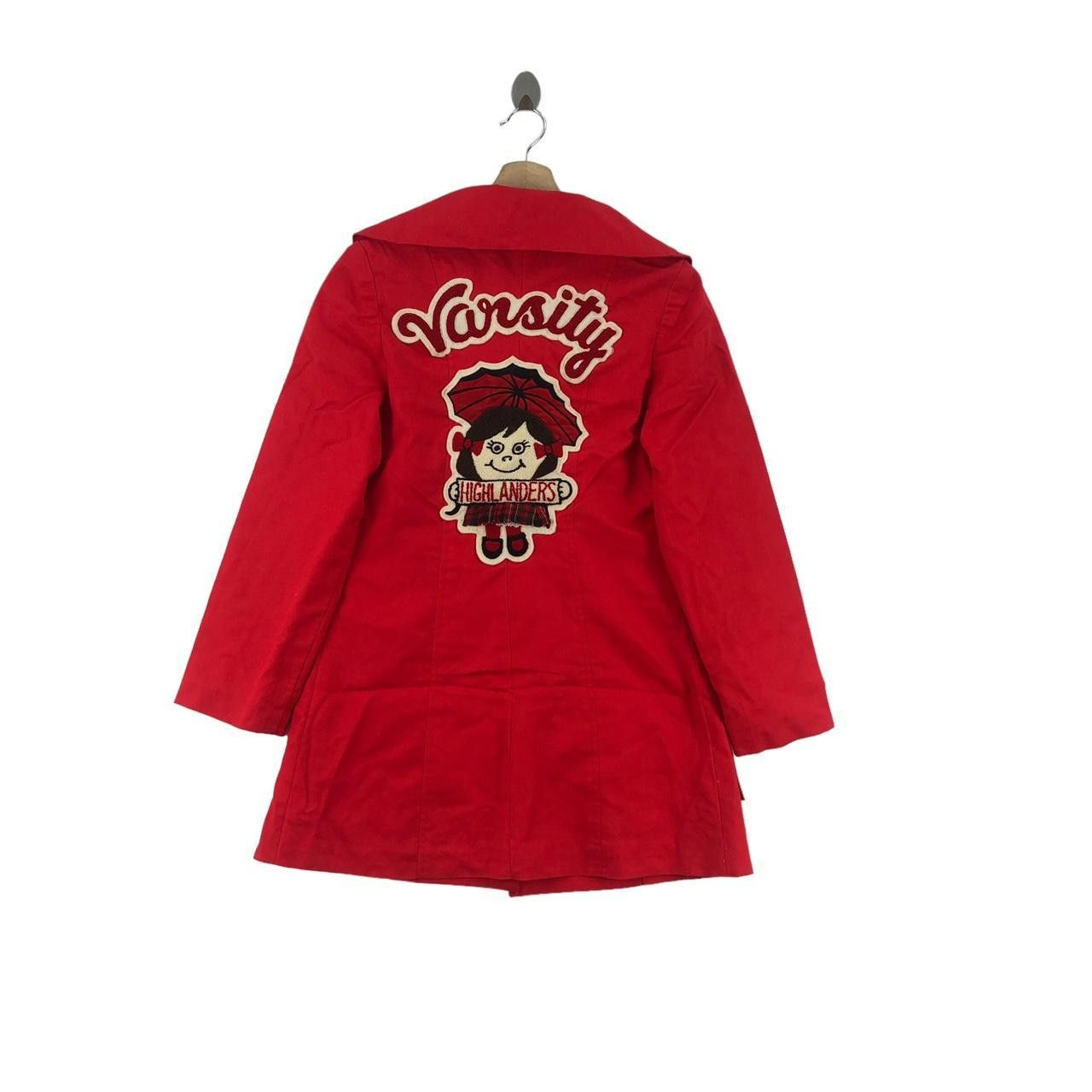 Other Vintage VARSITY HIGHLANDERS CARTOON Anime Parka Jacket Size S / US 4 / IT 40 - 1 Thumbnail
