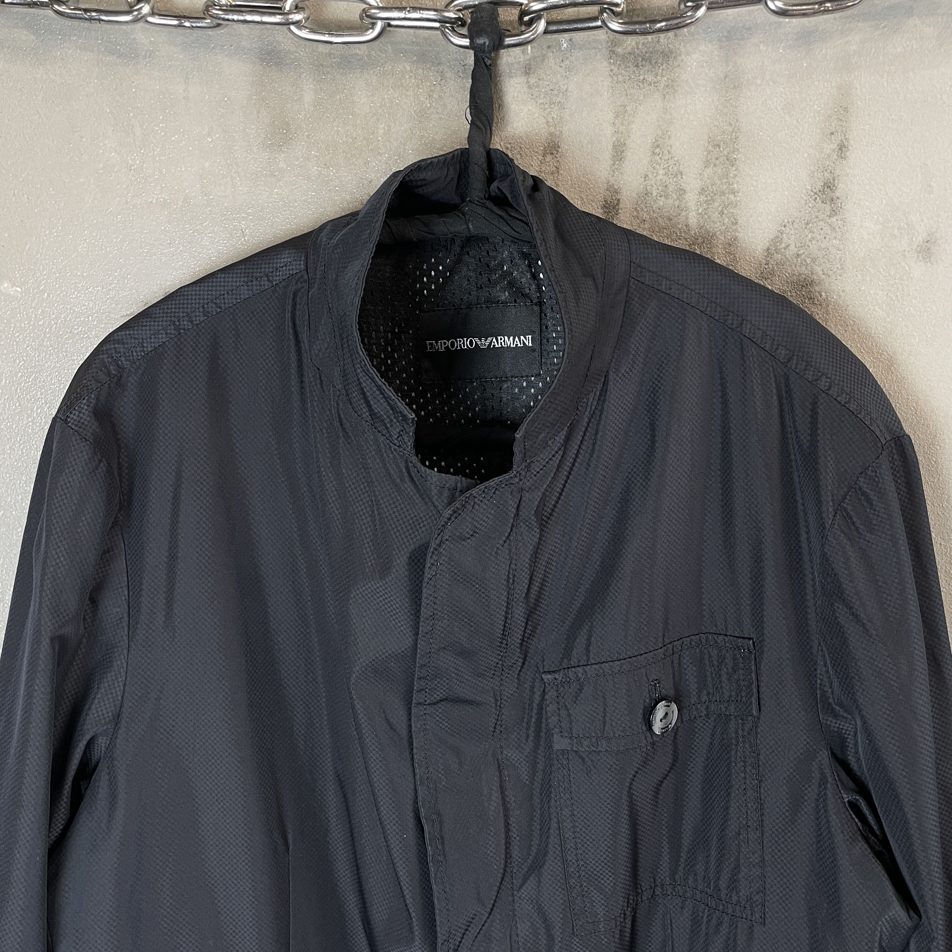 Emporio Armani 2010s Emporio Armani 2-Way Zipped Windbreaker Size US M / EU 48-50 / 2 - 4 Thumbnail