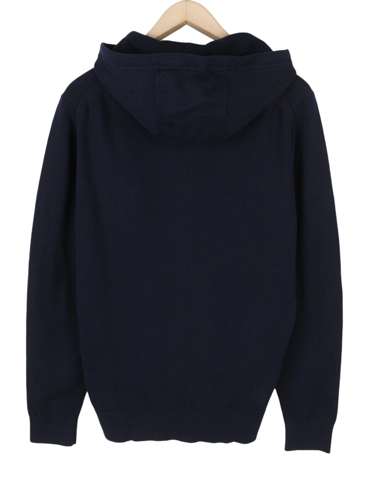 Tommy Hilfiger THFLEX GLOBAL STRIPE L Travel Hooded Navy Jumper 87389 Size US L / EU 52-54 / 3 - 2 Thumbnail