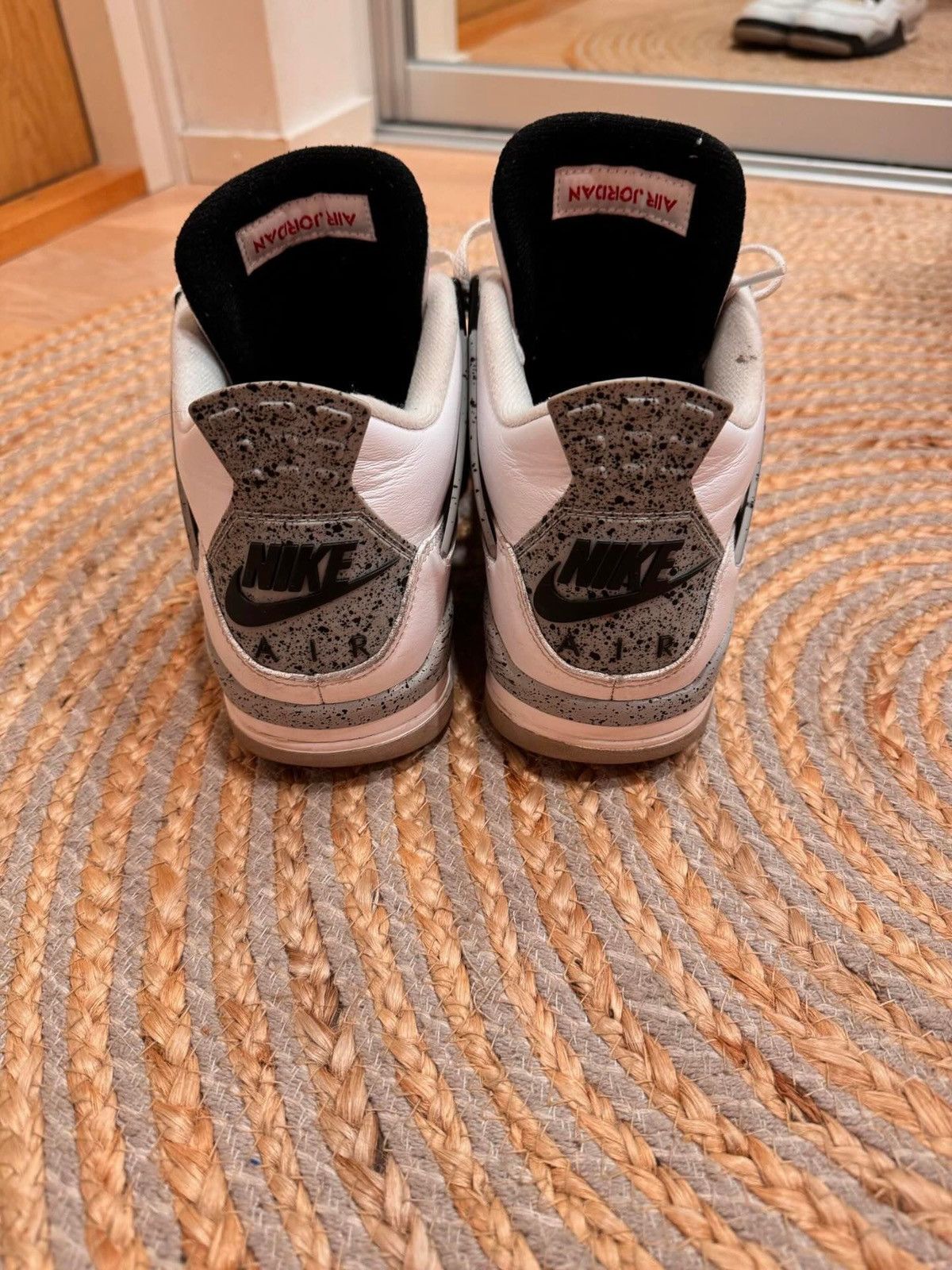 Jordan Brand Air Jordan 4 Retro White Cement 2016 Size US 8.5 / EU 41-42 - 4 Thumbnail