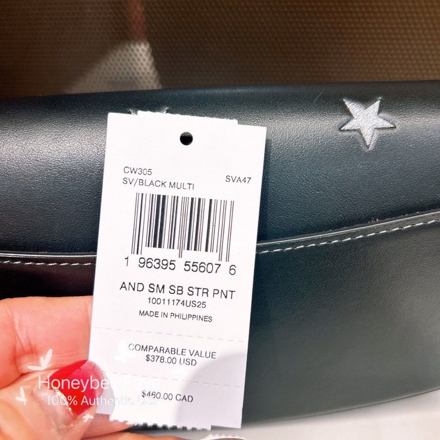 Coach Andrea Small Shoulder Bag With Star Print CW305 Size ONE SIZE - 7 Thumbnail