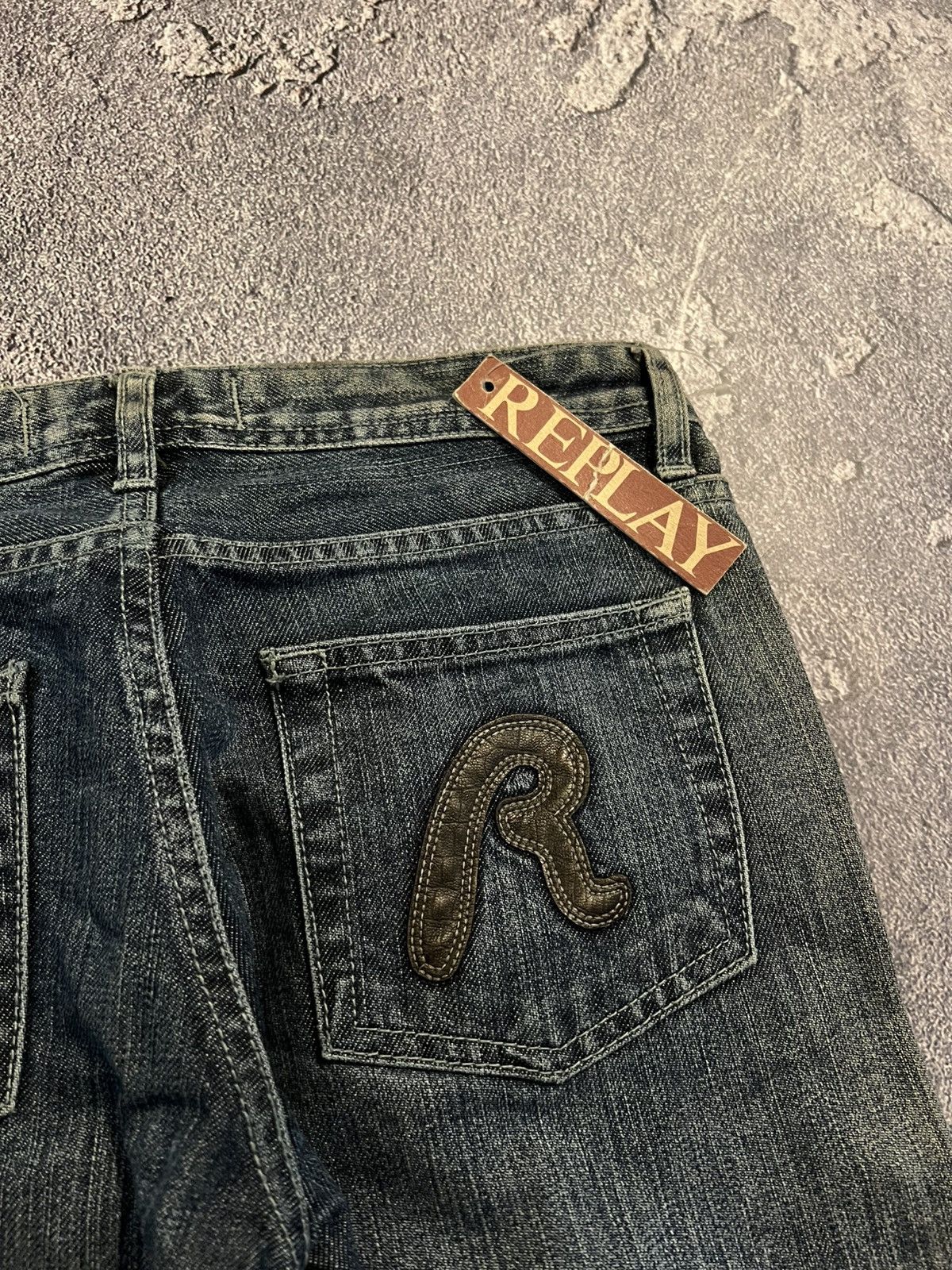 Vintage SWAG Archive New Flared Jeans / Y2K Aesthetic Collection 90s Size US 32 / EU 48 - 6 Thumbnail