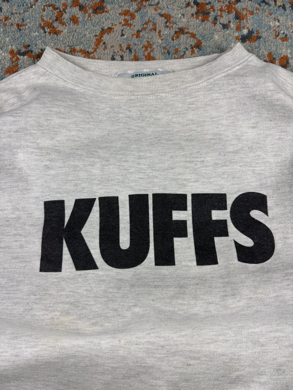 Vintage Rare Vintage 1992 Kuffs movie Christian Slater sweatshirt Size US XL / EU 56 / 4 - 8 Thumbnail