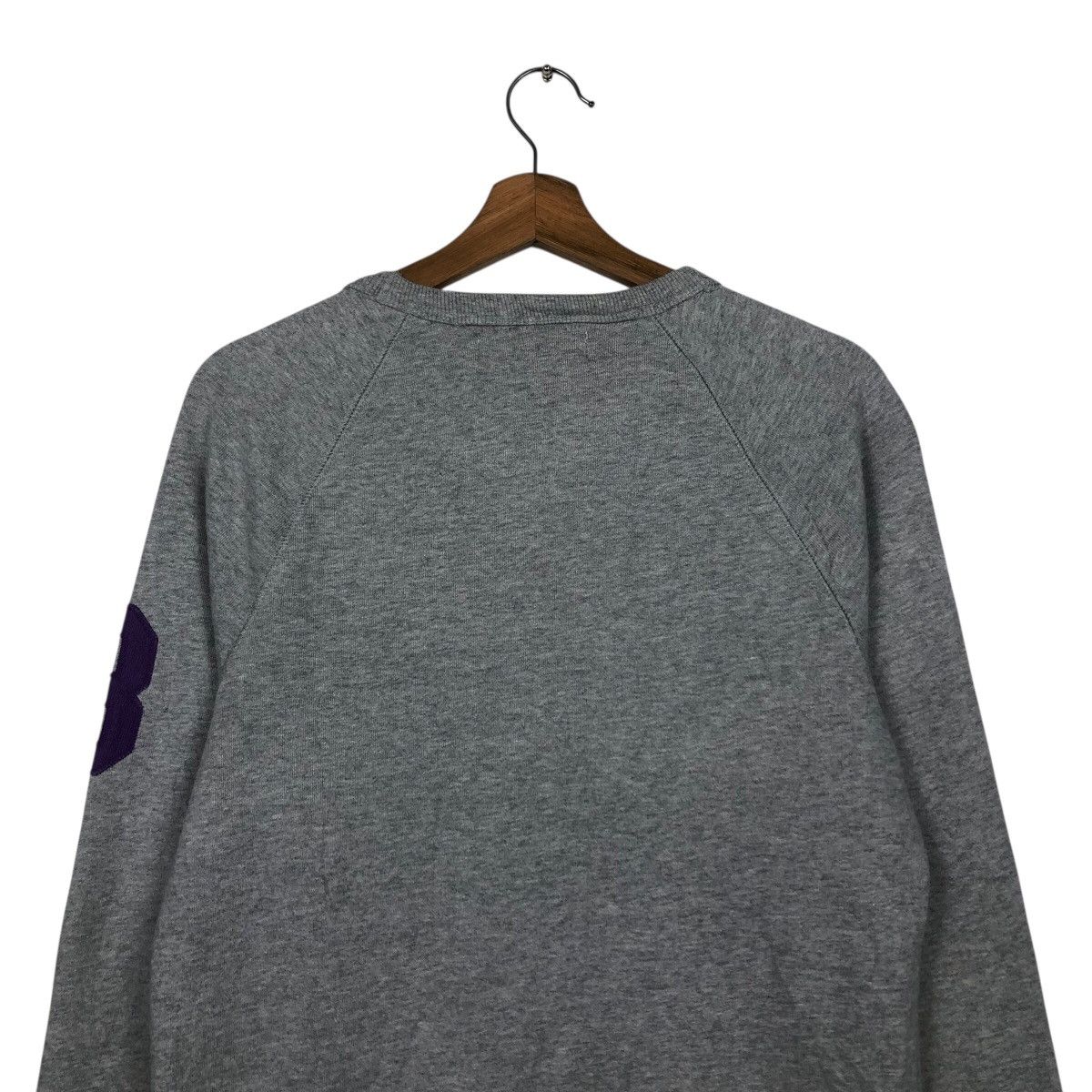 Japanese Brand 📌Rich Grey Vintage Sweatshirt Dalston Big Logo Spell Out Size US S / EU 44-46 / 1 - 10 Thumbnail
