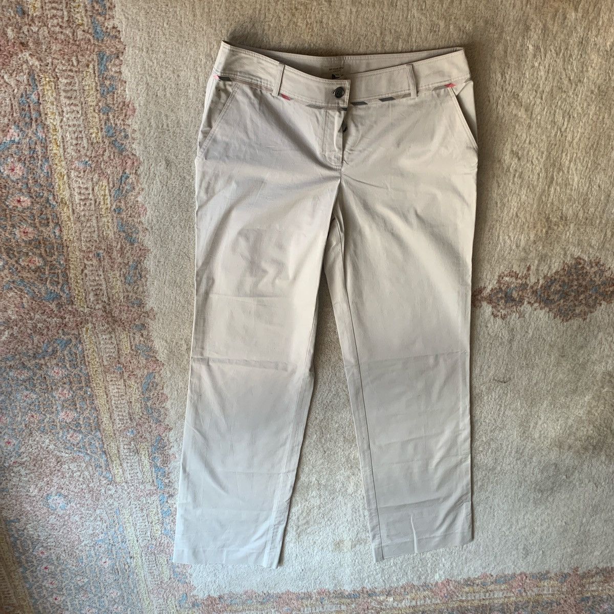 Burberry × Vintage NEW Unisex Vintage Burberry London Trousers Size 8 Beige Size 30" / US 8 / IT 44 - 3 Thumbnail