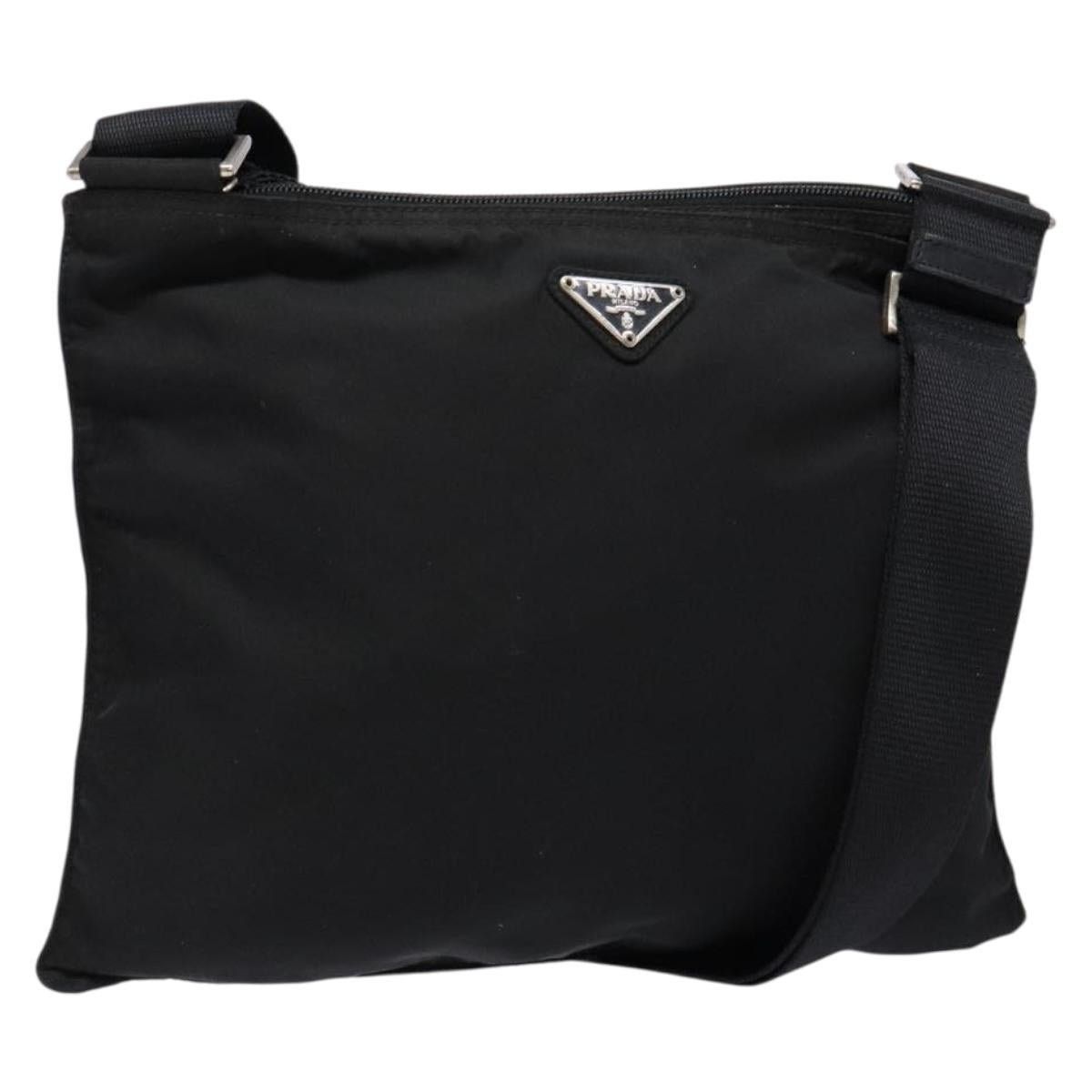 Prada PRADA Shoulder Bag Nylon Black Silver Size ONE SIZE - 1 Thumbnail