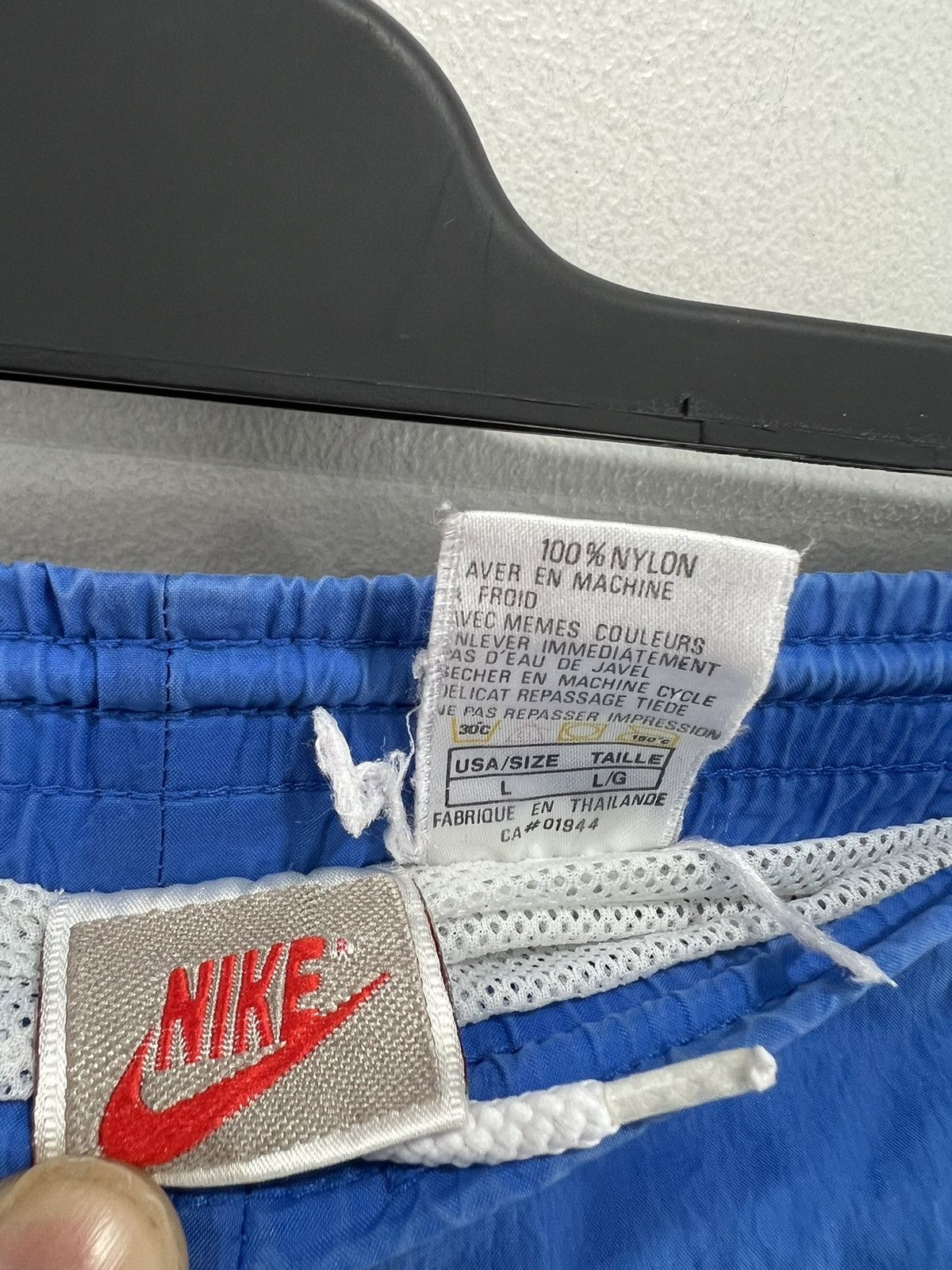 Nike Vintage Nike Shorts Swoosh Check large Size US 34 / EU 50 - 4 Thumbnail