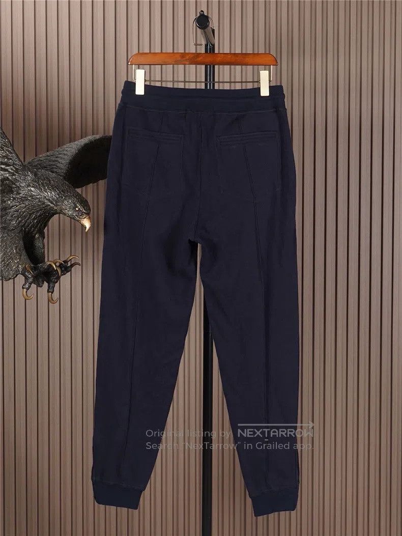 Brunello Cucinelli Brunello Cucinelli size XL Navy Blue Drawstring Sport Pants Size US 29 - 3 Thumbnail