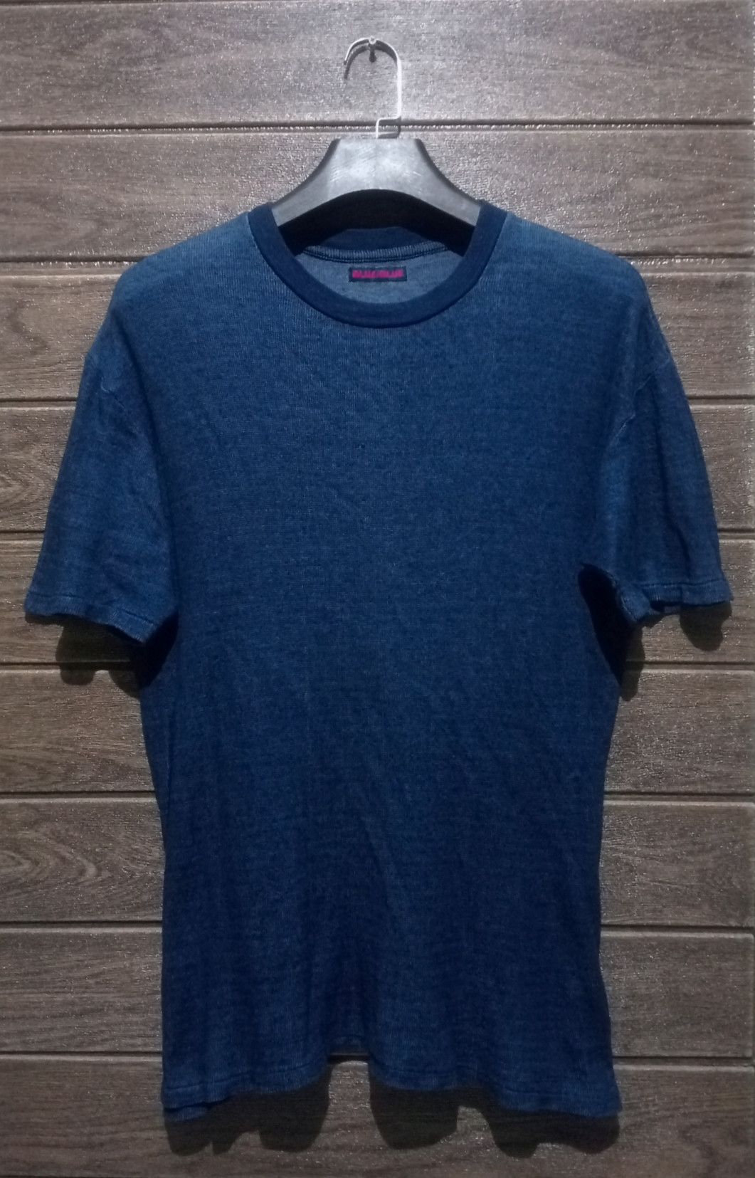 Blue Blue Japan Vintage Single Stitch Blue Blue Japan Plain Tee Size US L / EU 52-54 / 3 - 1 Thumbnail