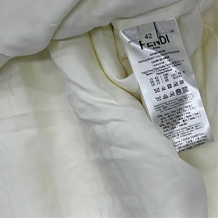 Fendi Fendi SS22 Belted Button-Up Jacket -2508 Size M / US 6-8 / IT 42-44 - 5 Thumbnail