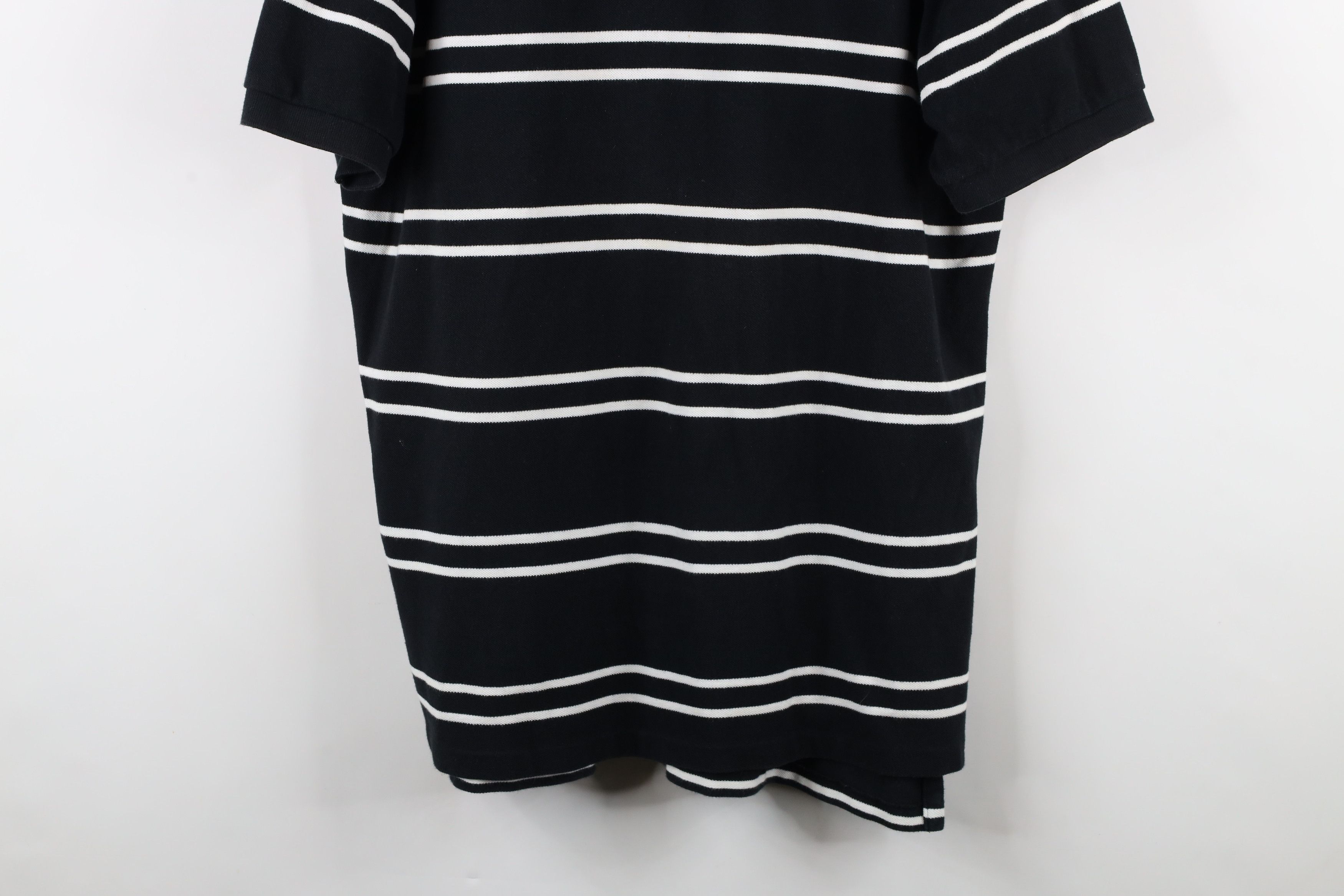 Ralph Lauren × Vintage Vintage 90s Ralph Lauren Short Sleeve Polo Shirt Black Size US XL / EU 56 / 4 - 3 Thumbnail