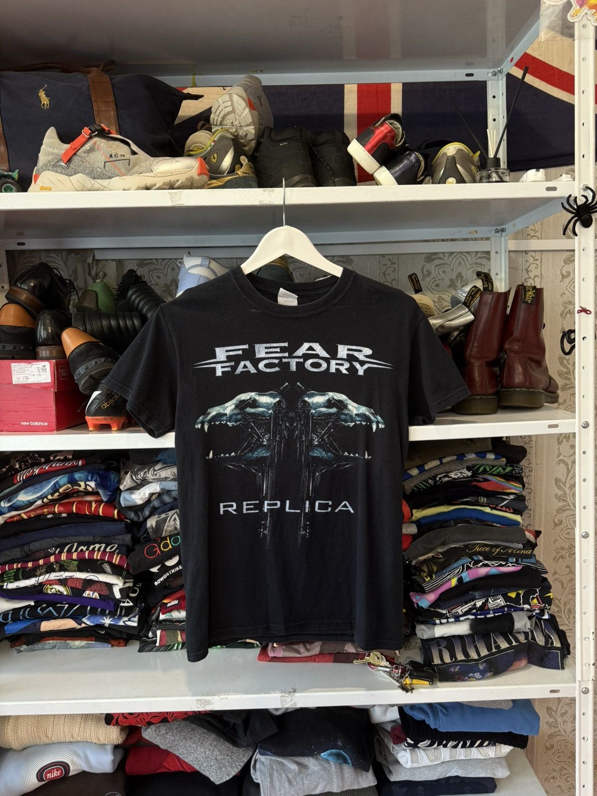 Band Tees Vintage Fear Factory Replica Rock T Shirt Y2K Size US S / EU 44-46 / 1 - 1 Thumbnail