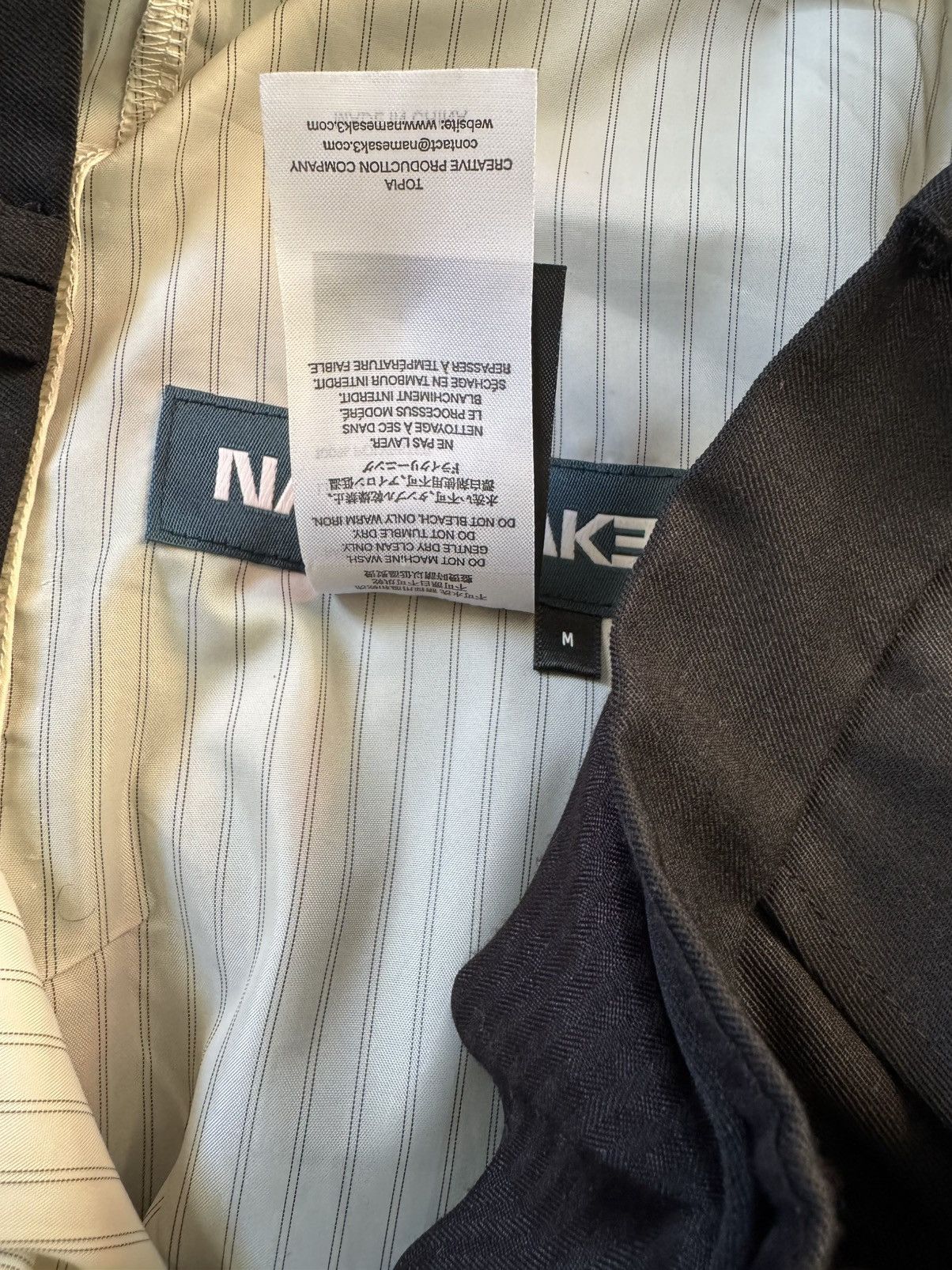 NAMESAKE NAMESAKE Black Peja Hourglass Trousers Size US 32 / EU 48 - 7 Thumbnail