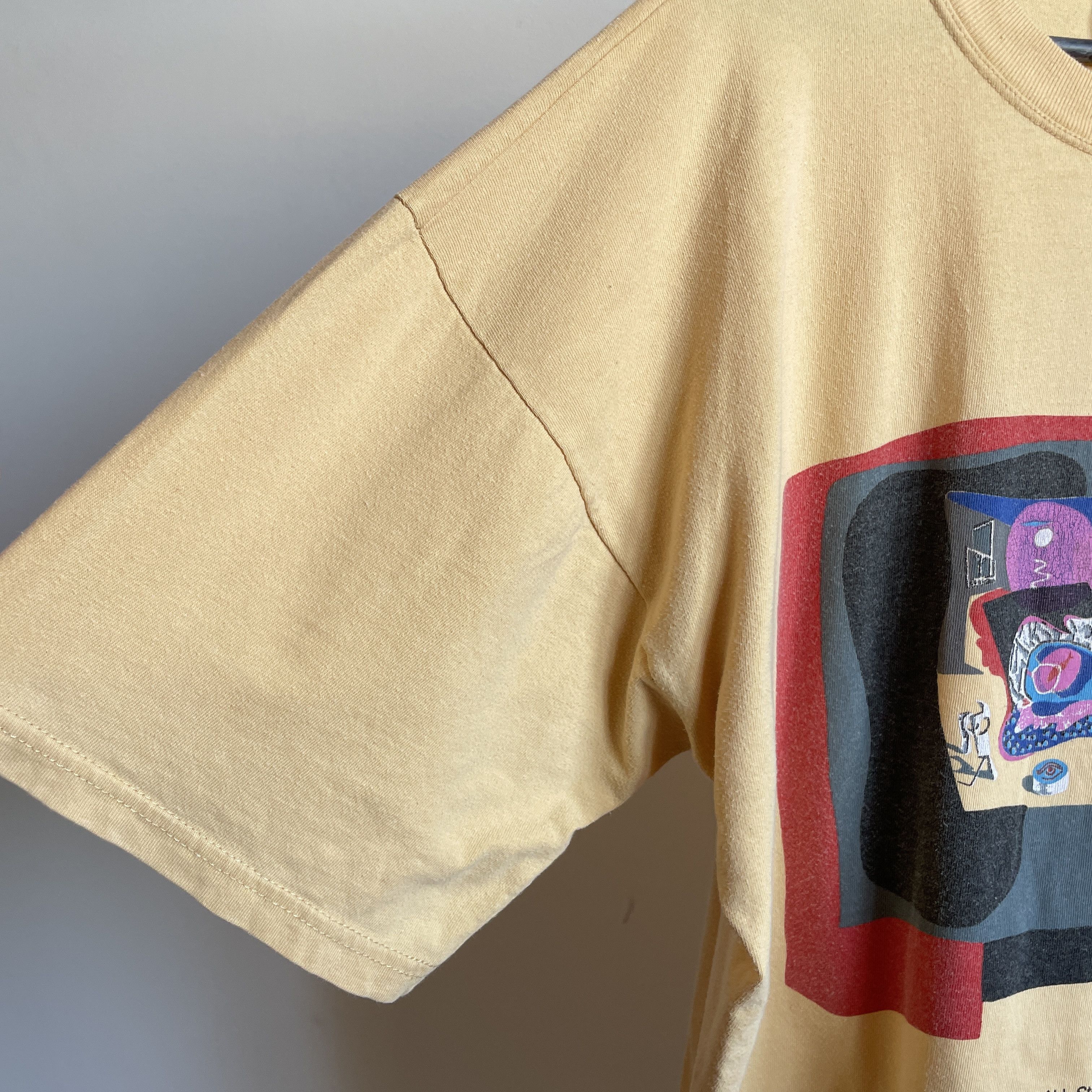 Vintage Salvador Dali Still Life by Mauve Moonlight 90's T-Shirt Size US L / EU 52-54 / 3 - 9 Thumbnail